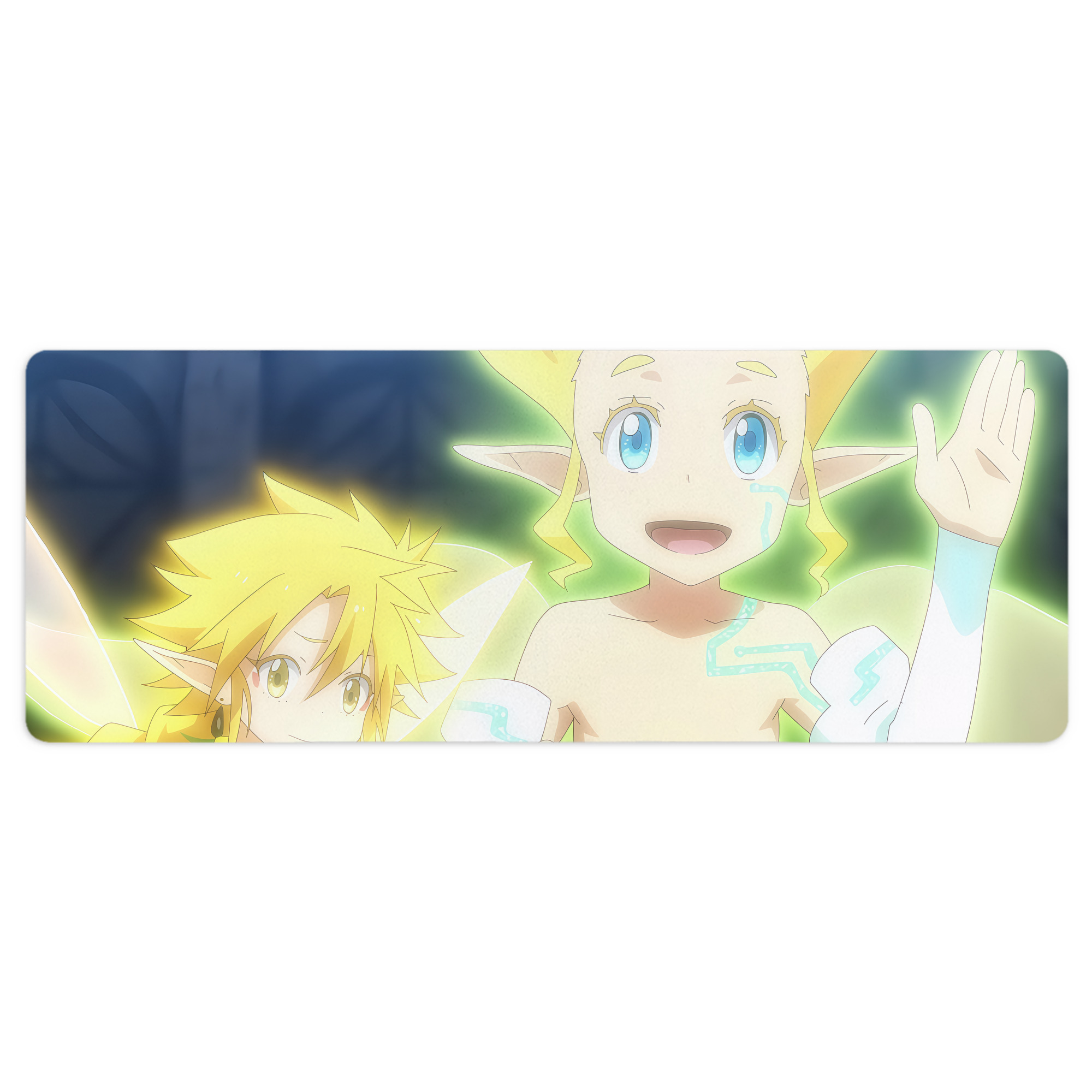 （画像用） 転スラ Regarding Reincarnated to Slime ステッチ加工 大判デスクマット／滑り止めマウスパッド