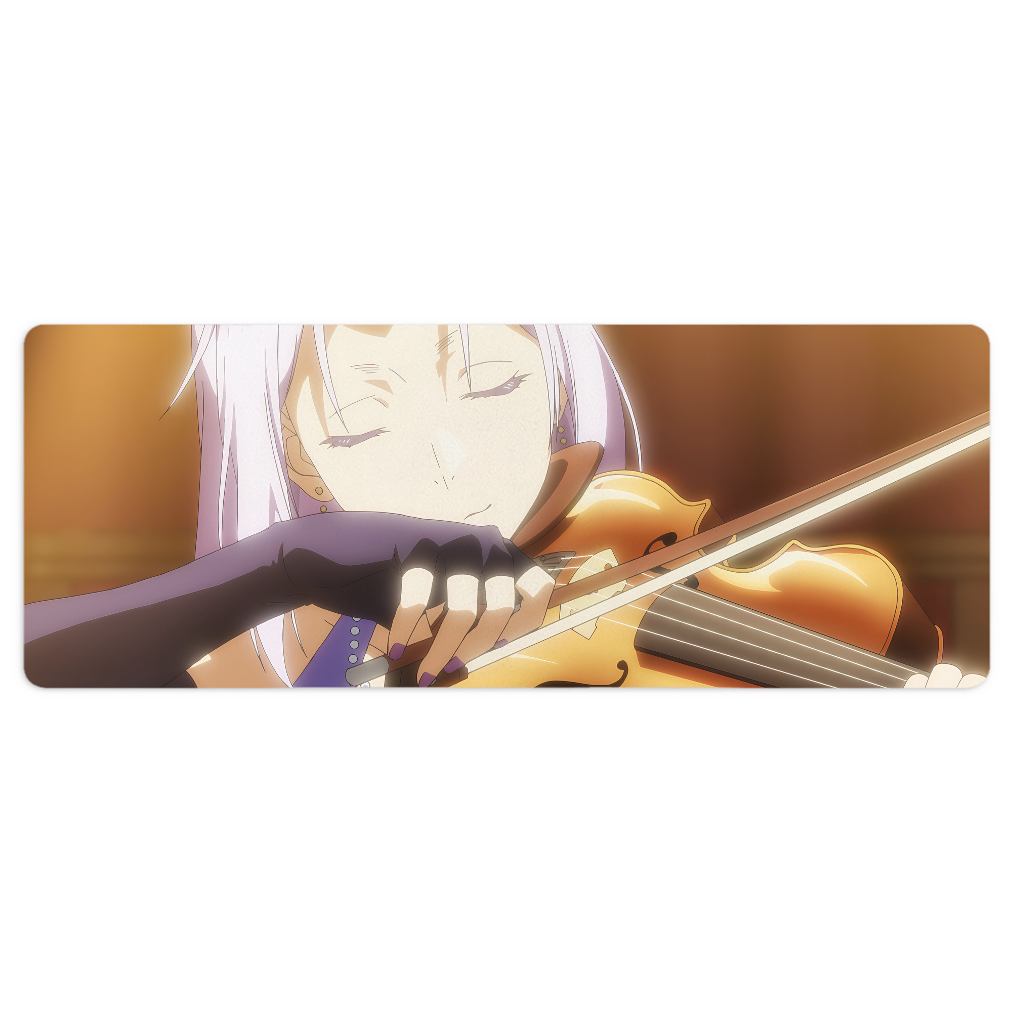 （画像用） 転スラ Regarding Reincarnated to Slime ステッチ加工 大判デスクマット／滑り止めマウスパッド