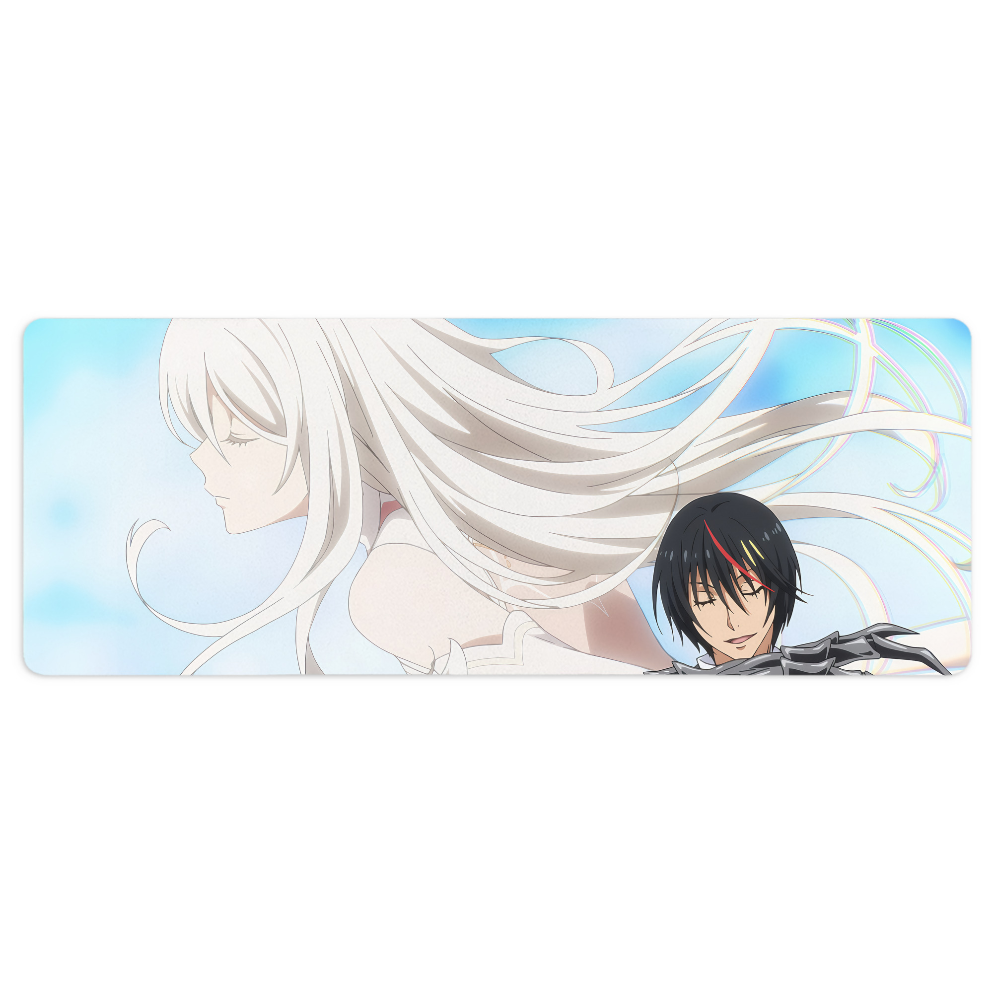 （画像用） 転スラ Regarding Reincarnated to Slime ステッチ加工 大判デスクマット／滑り止めマウスパッド