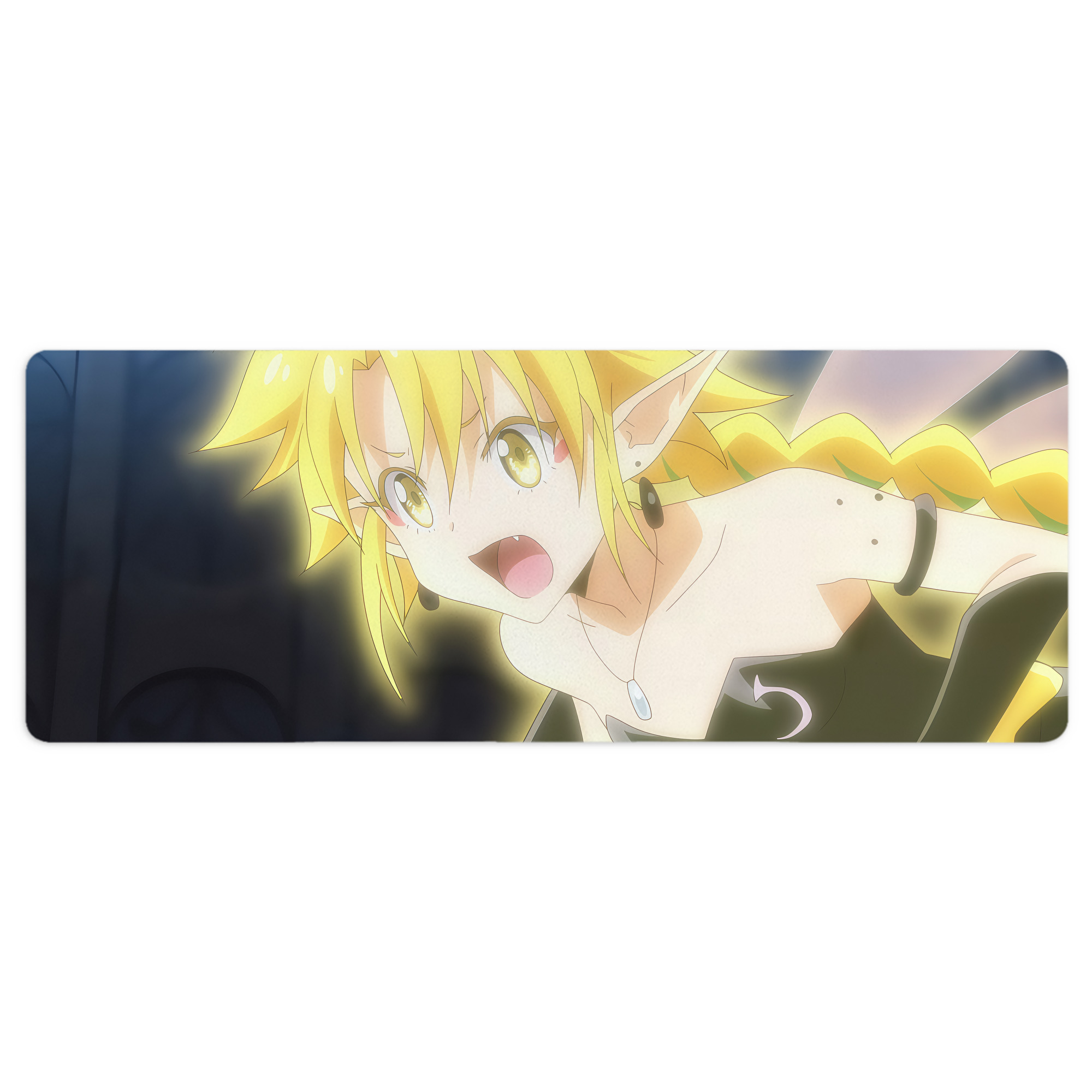 （画像用） 転スラ Regarding Reincarnated to Slime ステッチ加工 大判デスクマット／滑り止めマウスパッド