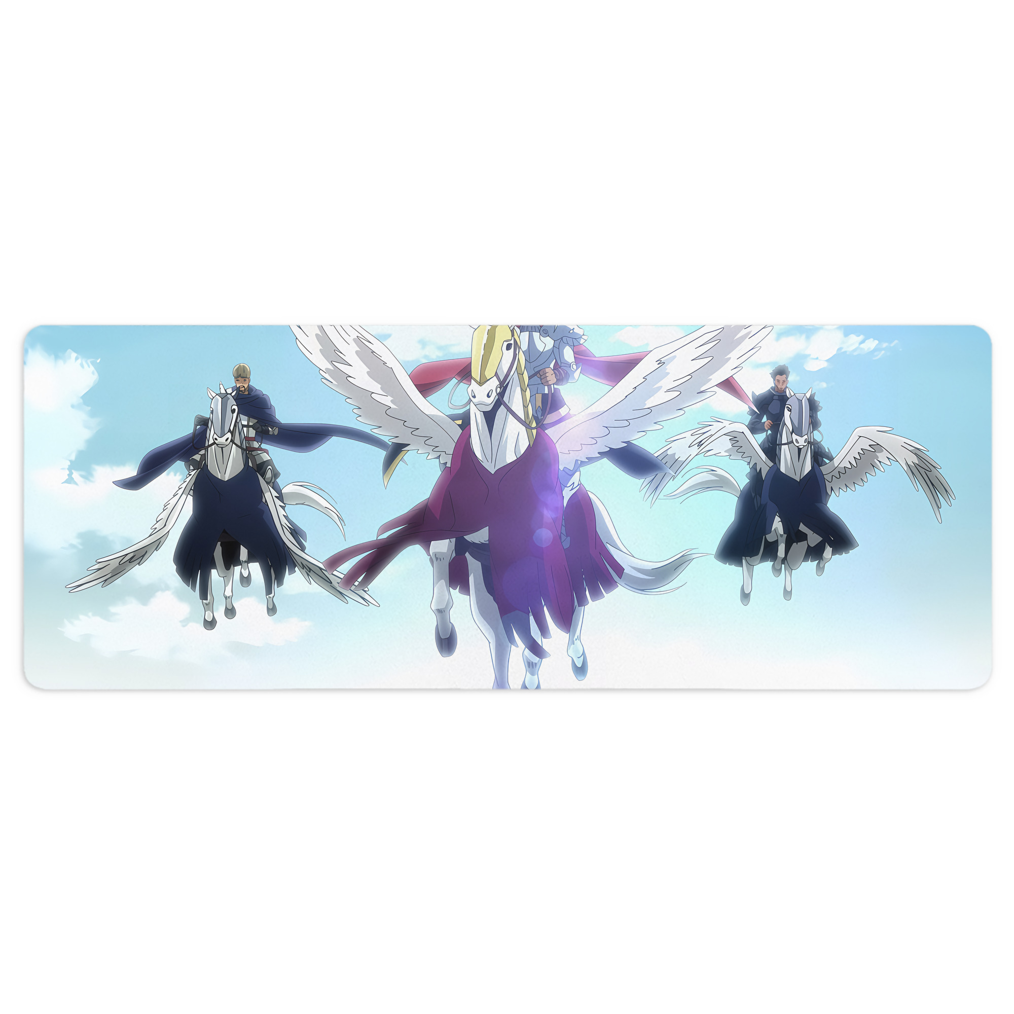 （画像用） 転スラ Regarding Reincarnated to Slime ステッチ加工 大判デスクマット／滑り止めマウスパッド