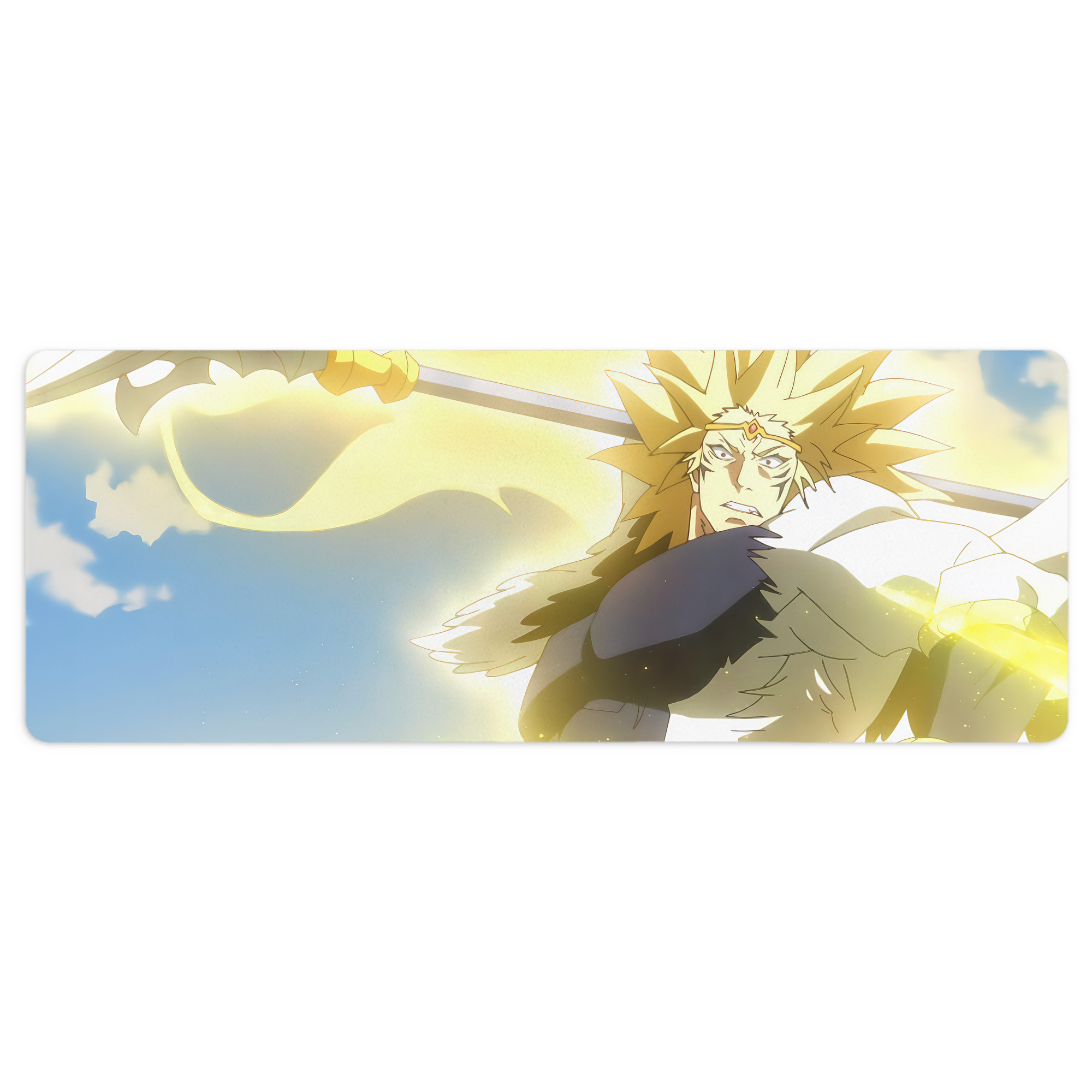 （画像用） 転スラ Regarding Reincarnated to Slime ステッチ加工 大判デスクマット／滑り止めマウスパッド