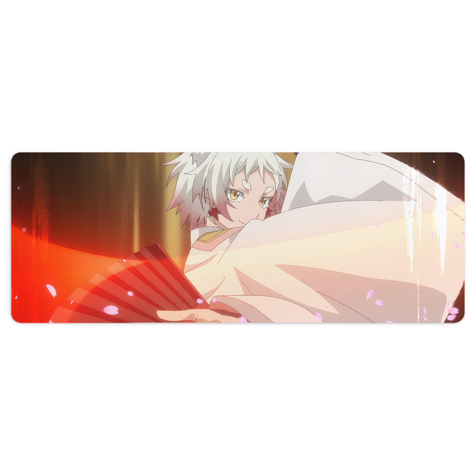 （画像用） 転スラ Regarding Reincarnated to Slime ステッチ加工 大判デスクマット／滑り止めマウスパッド