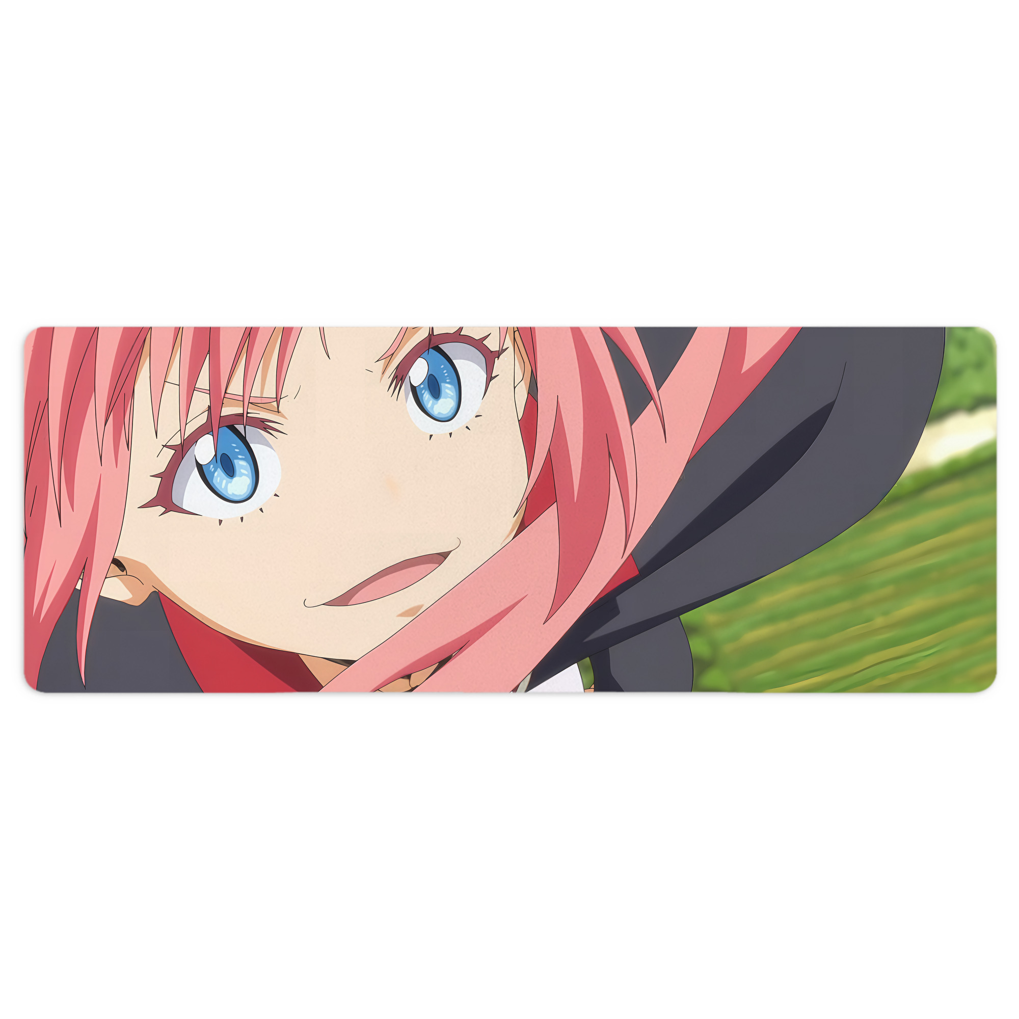 （画像用） 転スラ Regarding Reincarnated to Slime ステッチ加工 大判デスクマット／滑り止めマウスパッド