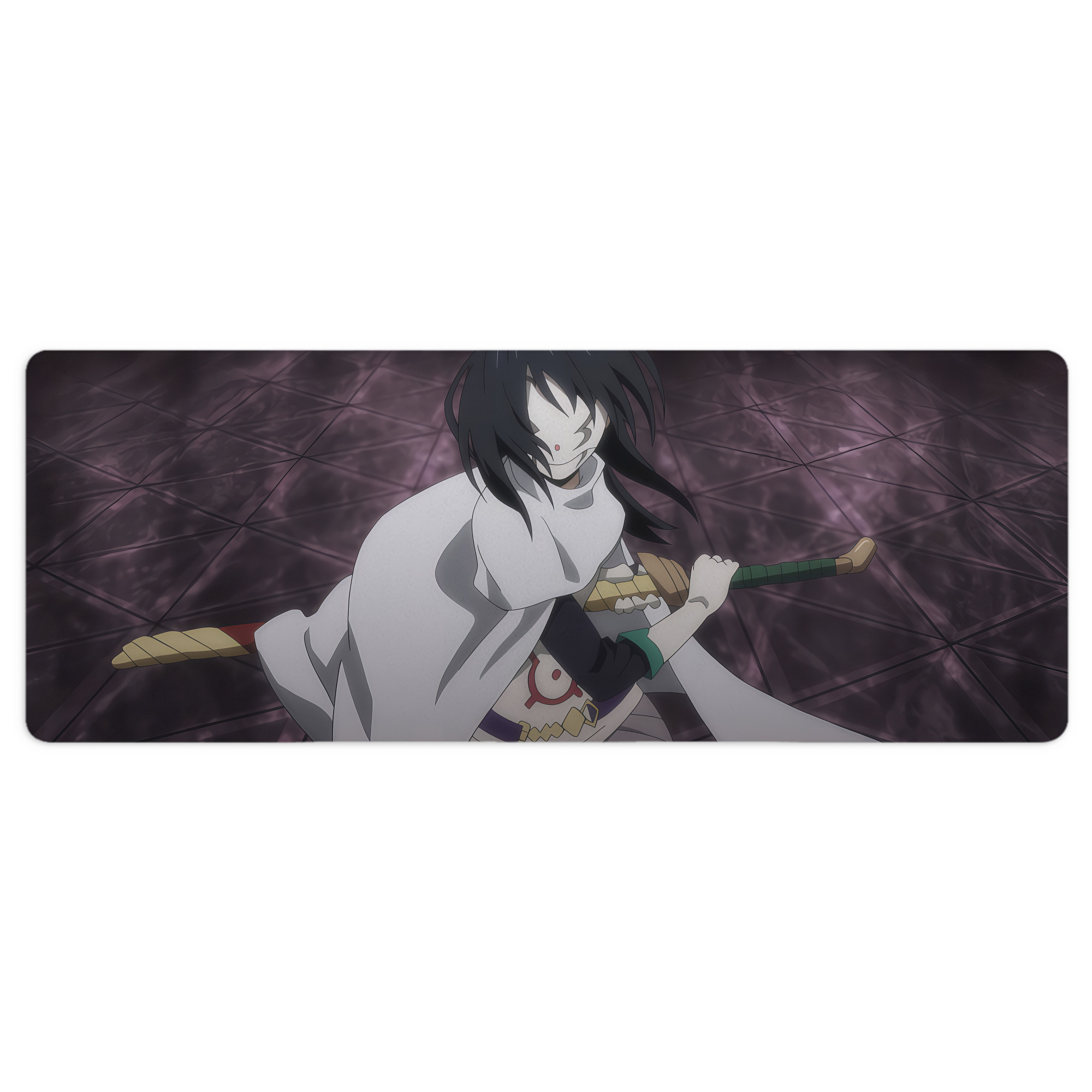 （画像用） 転スラ Regarding Reincarnated to Slime ステッチ加工 大判デスクマット／滑り止めマウスパッド