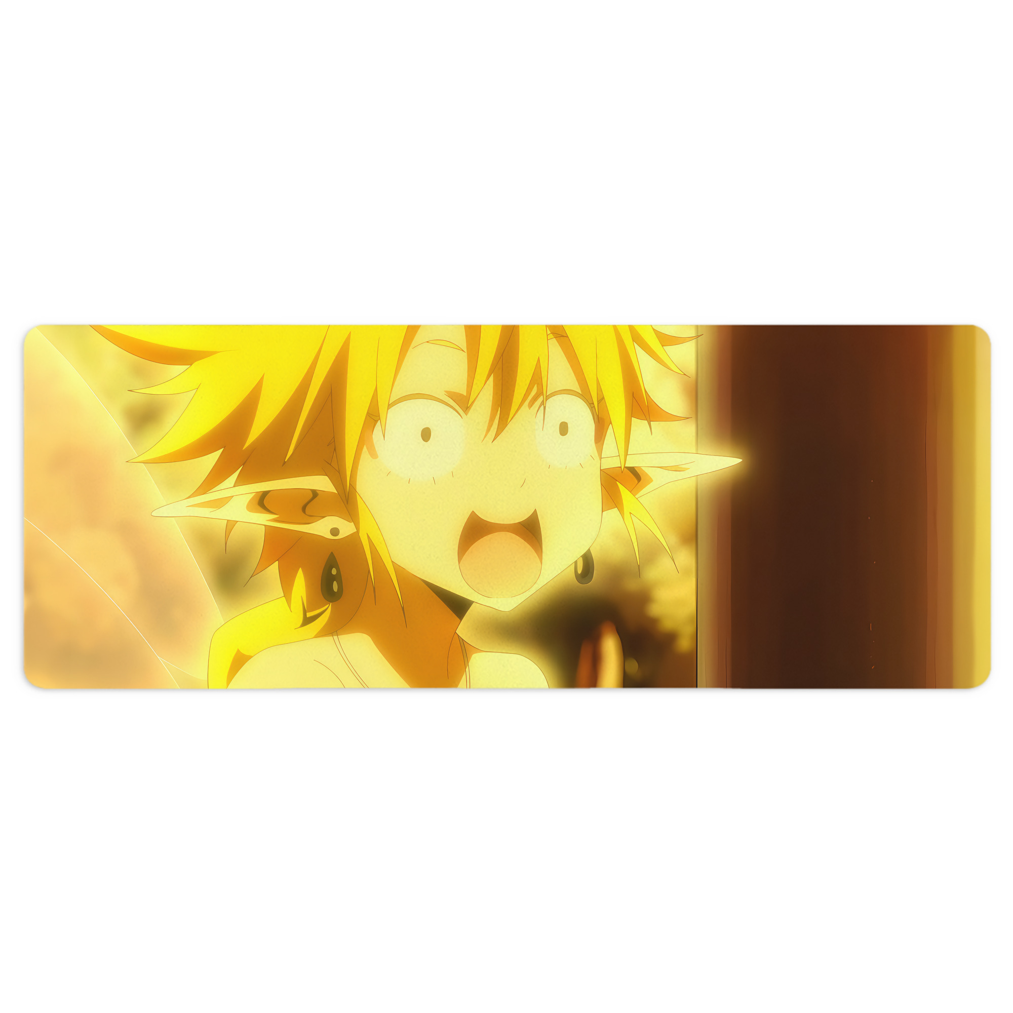 （画像用） 転スラ Regarding Reincarnated to Slime ステッチ加工 大判デスクマット／滑り止めマウスパッド