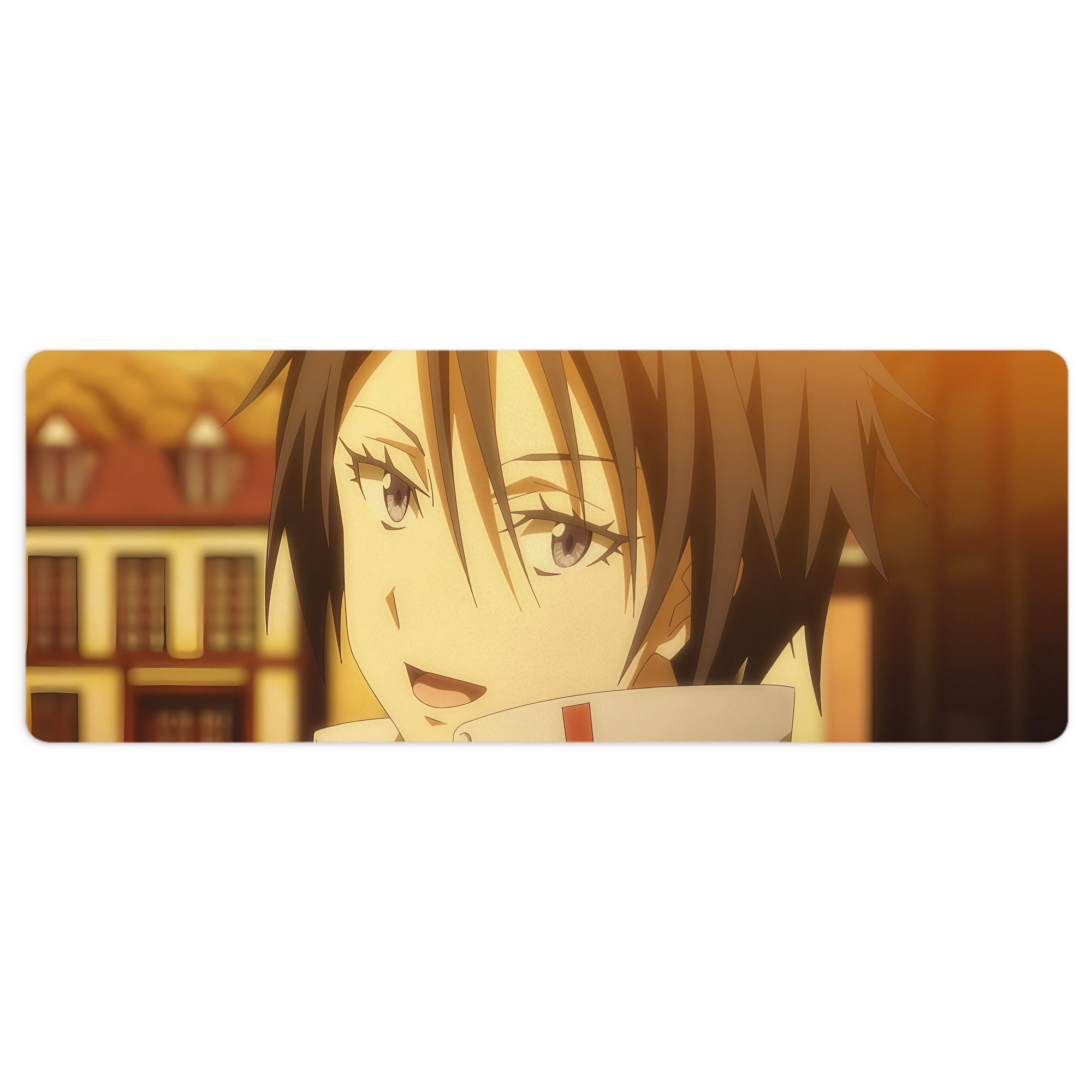 （画像用） 転スラ Regarding Reincarnated to Slime ステッチ加工 大判デスクマット／滑り止めマウスパッド