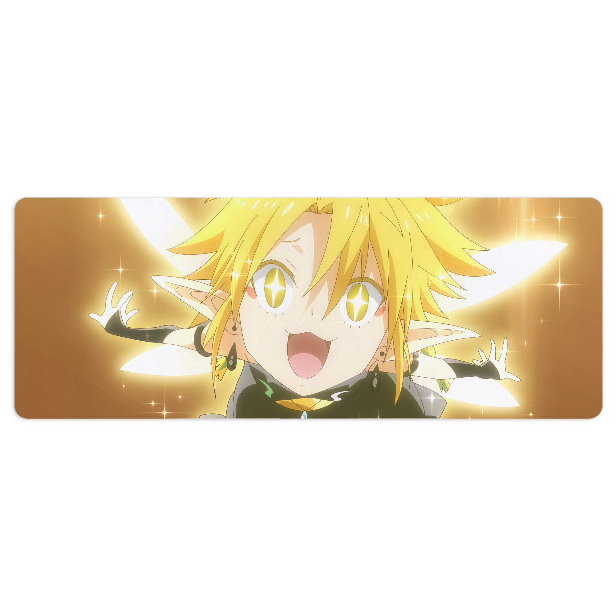 （画像用） 転スラ Regarding Reincarnated to Slime ステッチ加工 大判デスクマット／滑り止めマウスパッド