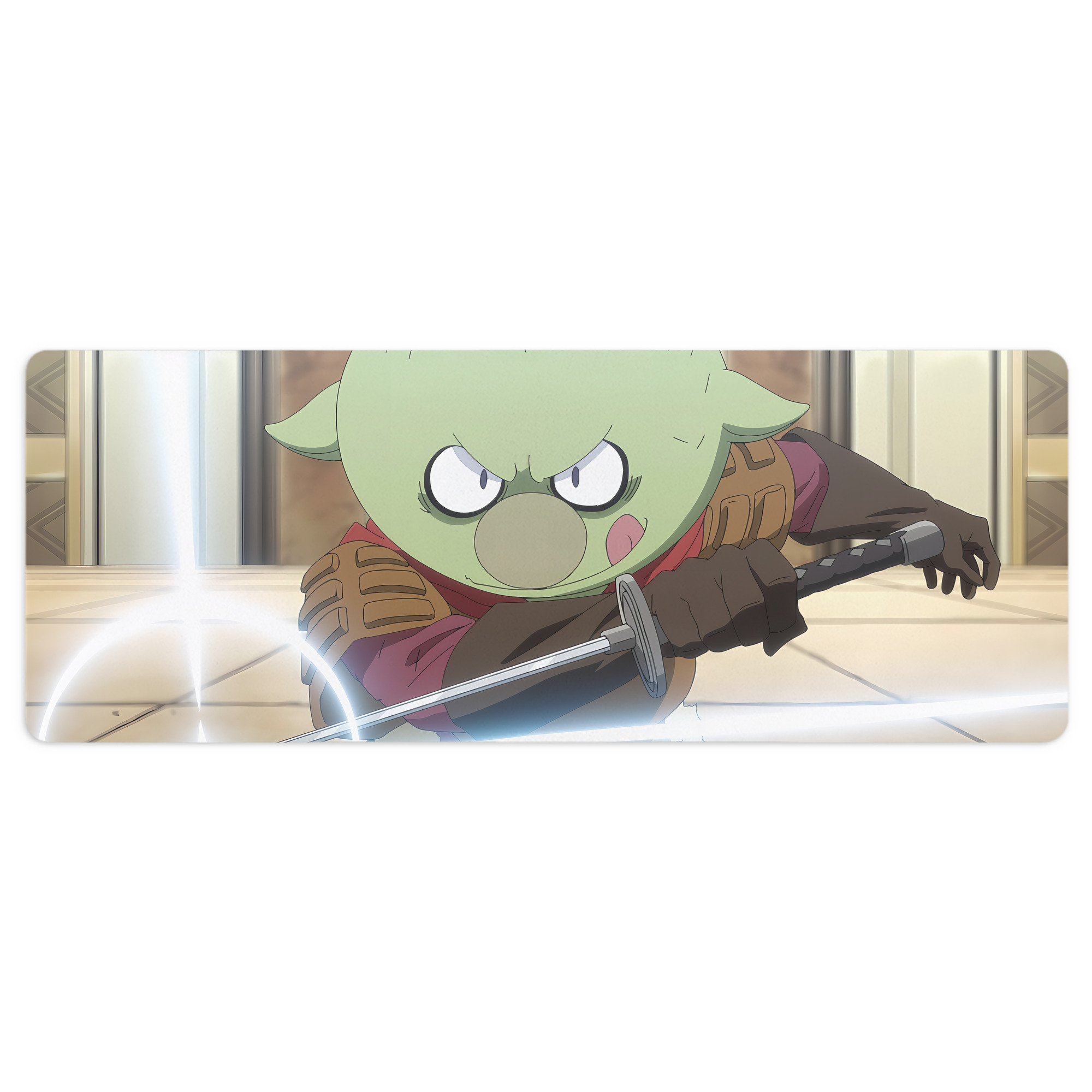 （画像用） 転スラ Regarding Reincarnated to Slime ステッチ加工 大判デスクマット／滑り止めマウスパッド