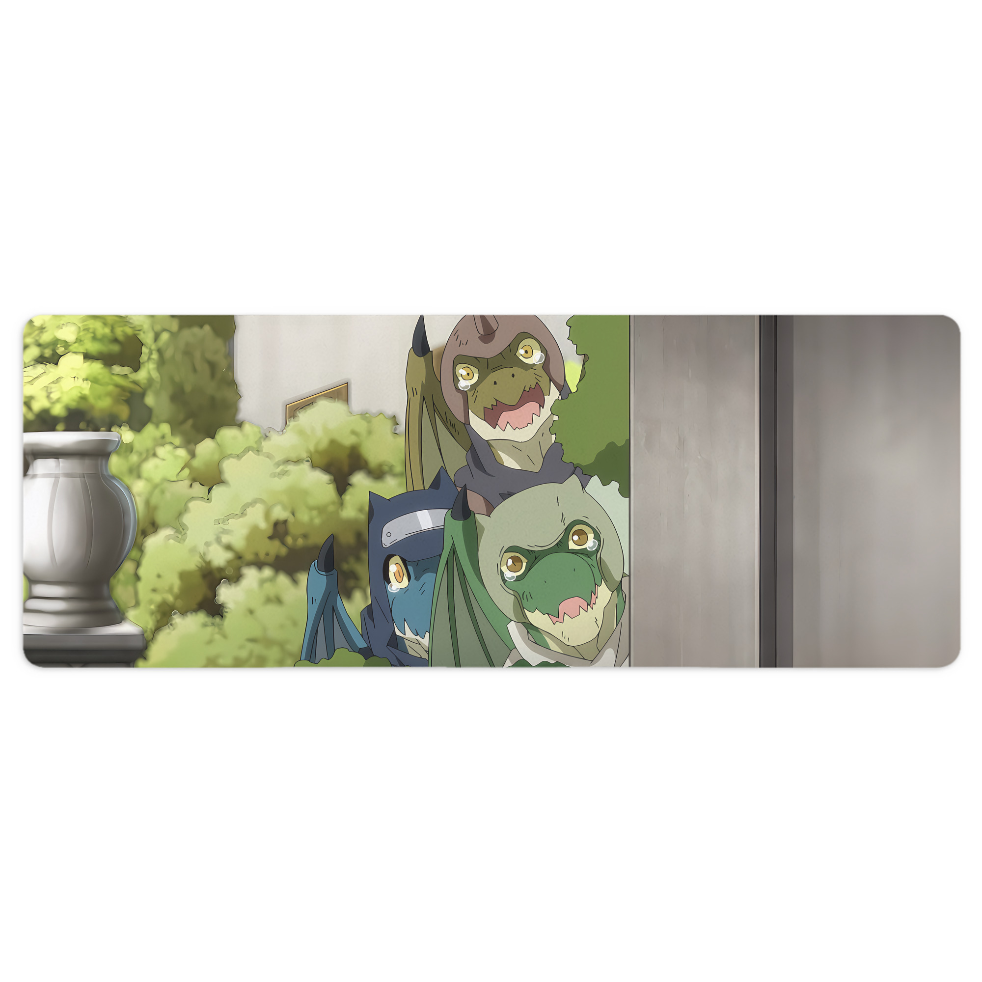 （画像用） 転スラ Regarding Reincarnated to Slime ステッチ加工 大判デスクマット／滑り止めマウスパッド