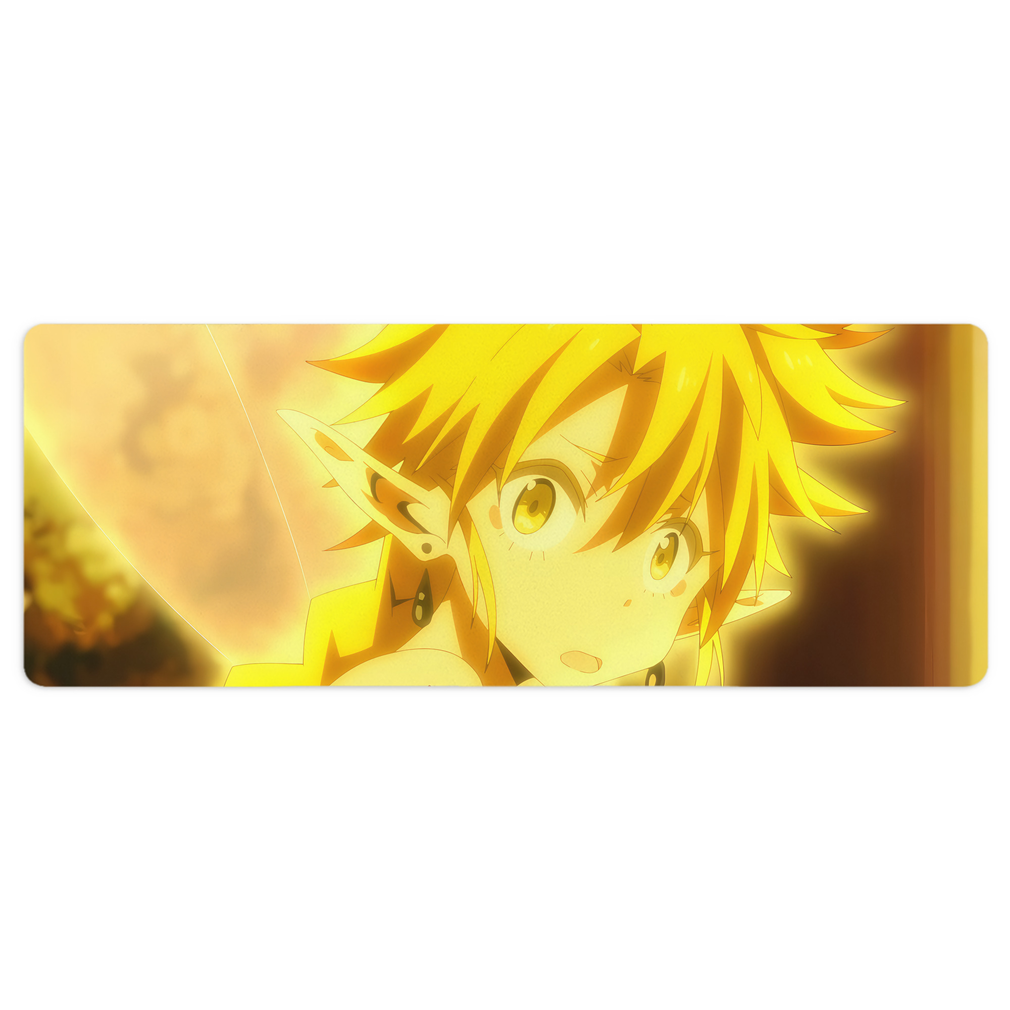 （画像用） 転スラ Regarding Reincarnated to Slime ステッチ加工 大判デスクマット／滑り止めマウスパッド