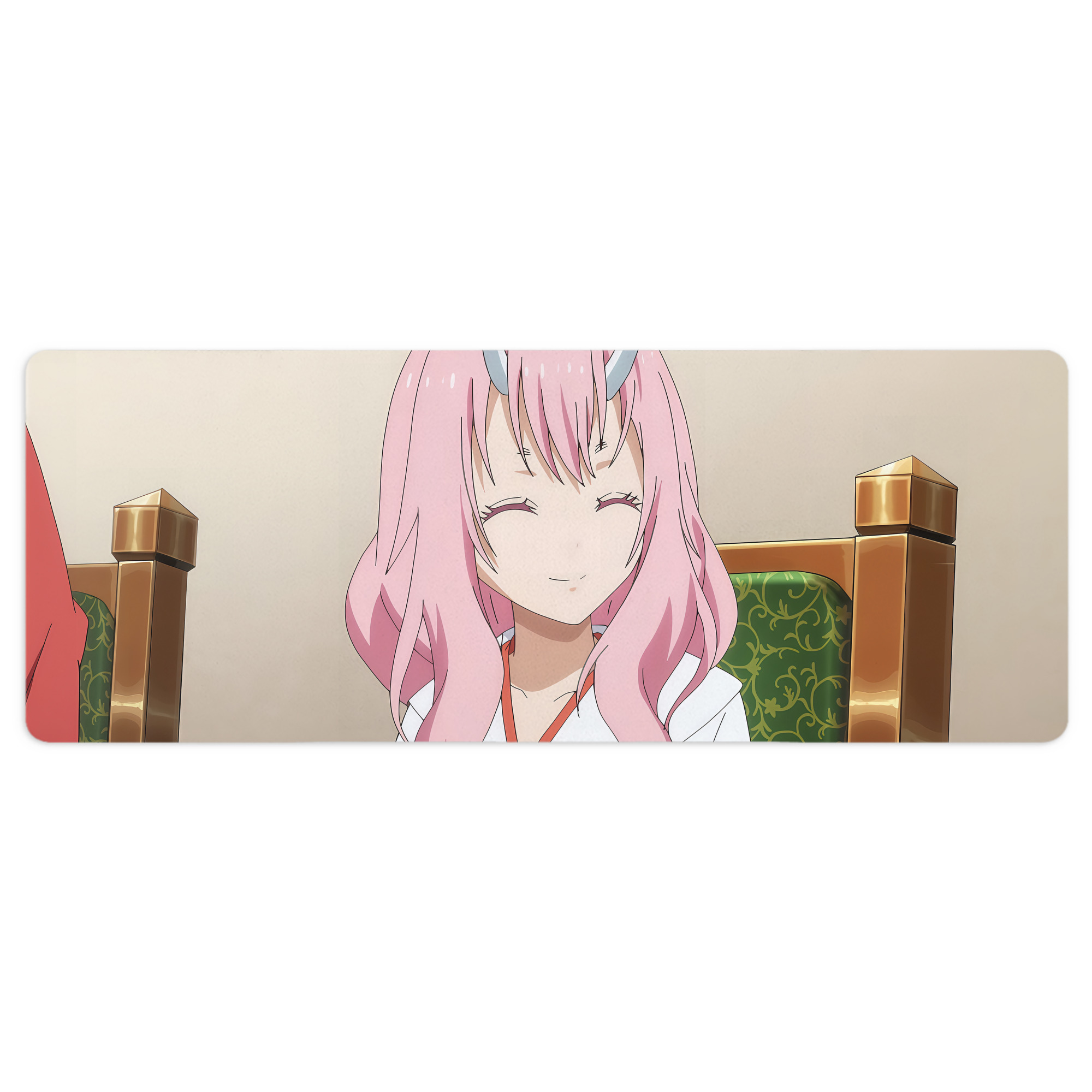 （画像用） 転スラ Regarding Reincarnated to Slime ステッチ加工 大判デスクマット／滑り止めマウスパッド