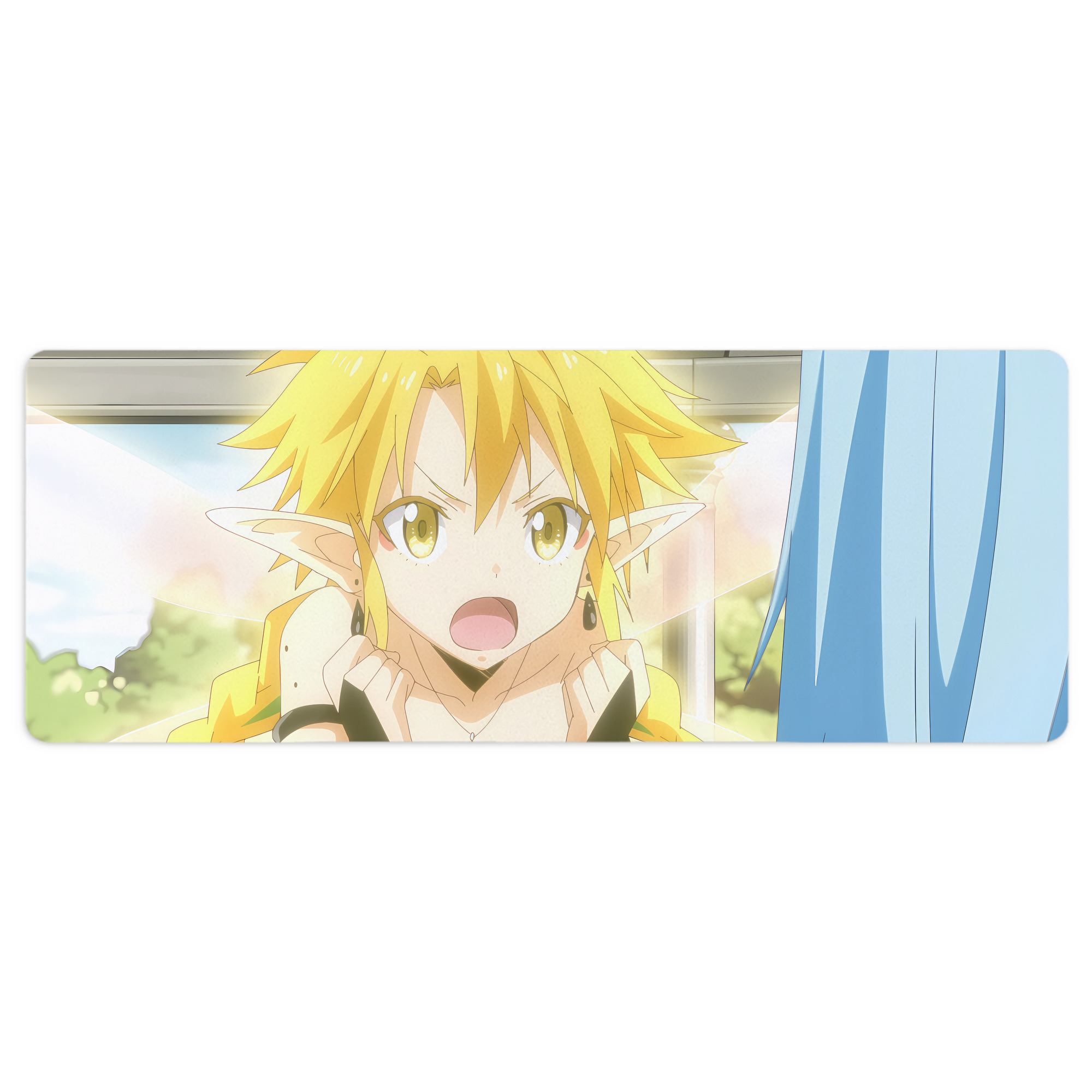 （画像用） 転スラ Regarding Reincarnated to Slime ステッチ加工 大判デスクマット／滑り止めマウスパッド