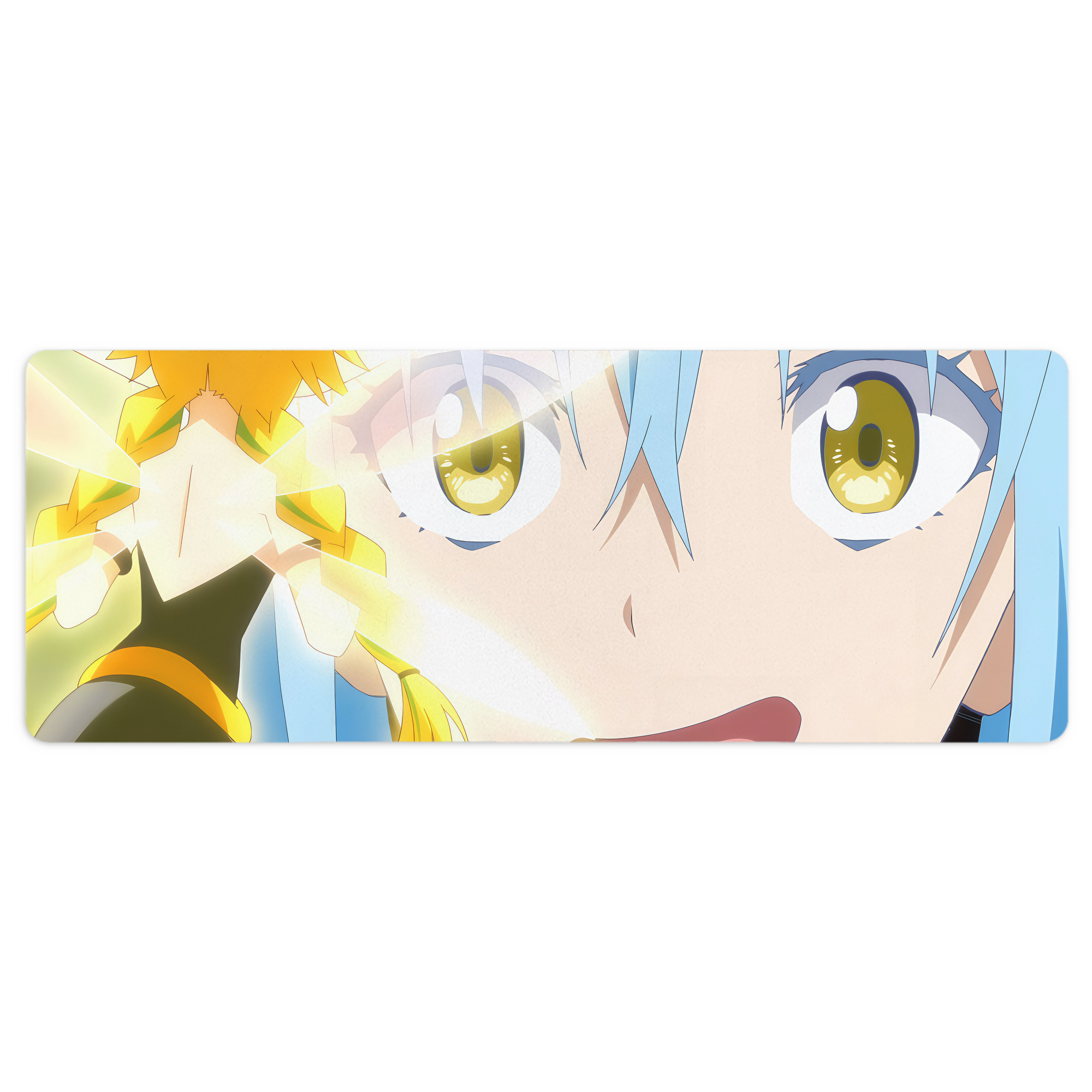 （画像用） 転スラ Regarding Reincarnated to Slime ステッチ加工 大判デスクマット／滑り止めマウスパッド