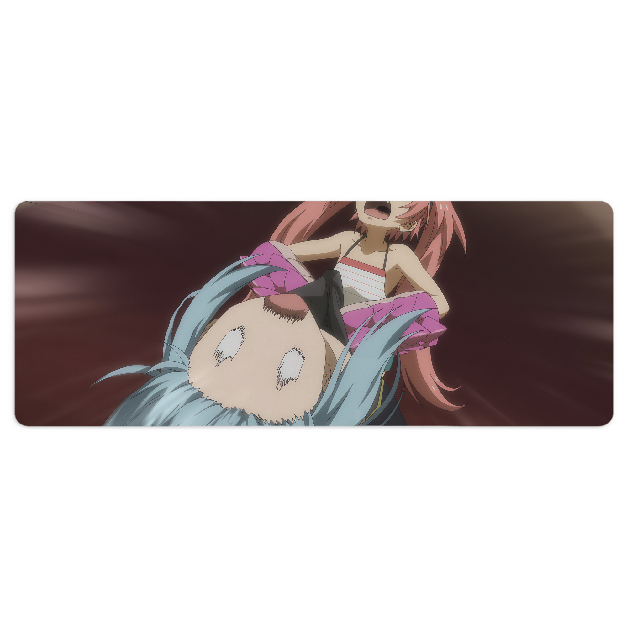 （画像用） 転スラ Regarding Reincarnated to Slime ステッチ加工 大判デスクマット／滑り止めマウスパッド