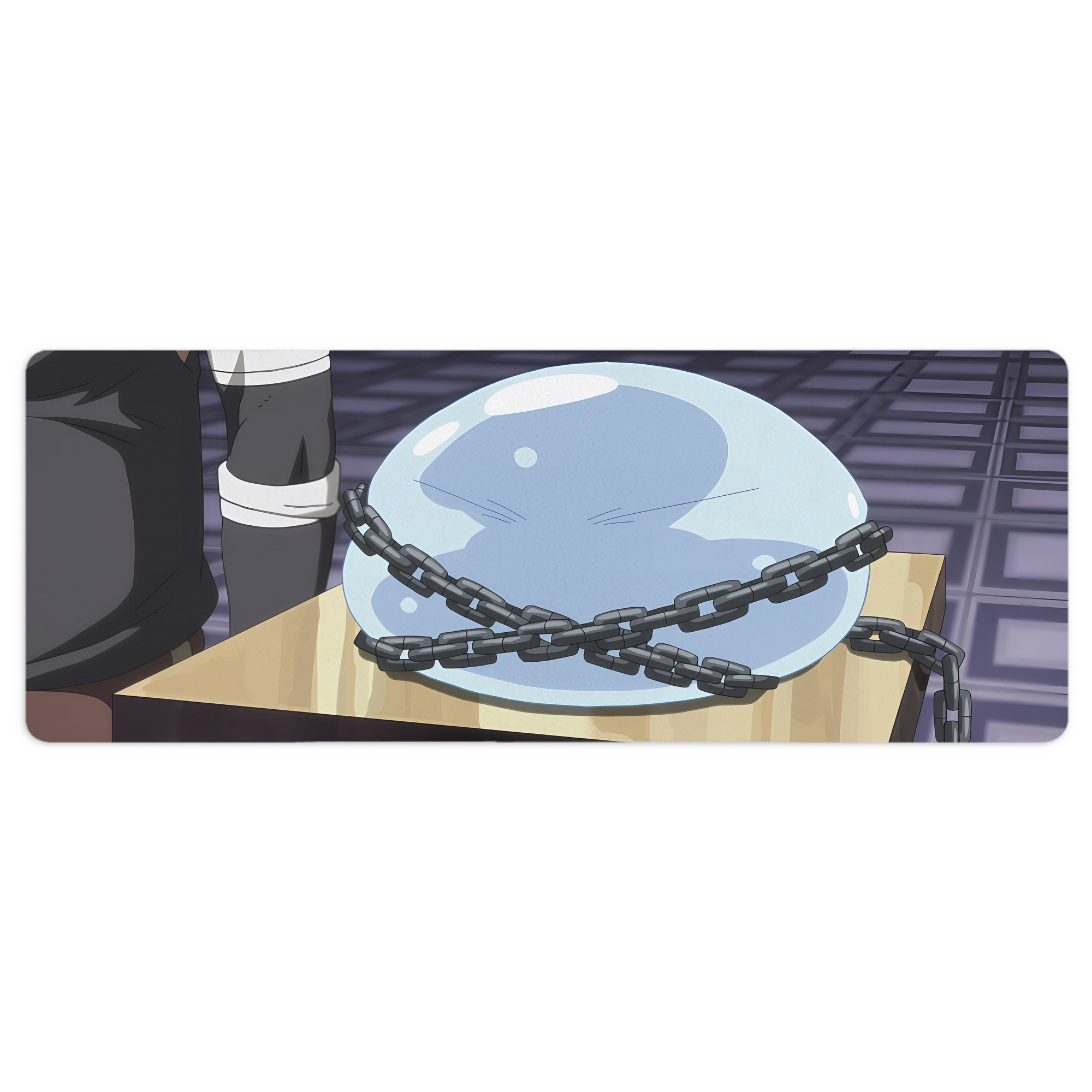 （画像用） 転スラ Regarding Reincarnated to Slime ステッチ加工 大判デスクマット／滑り止めマウスパッド