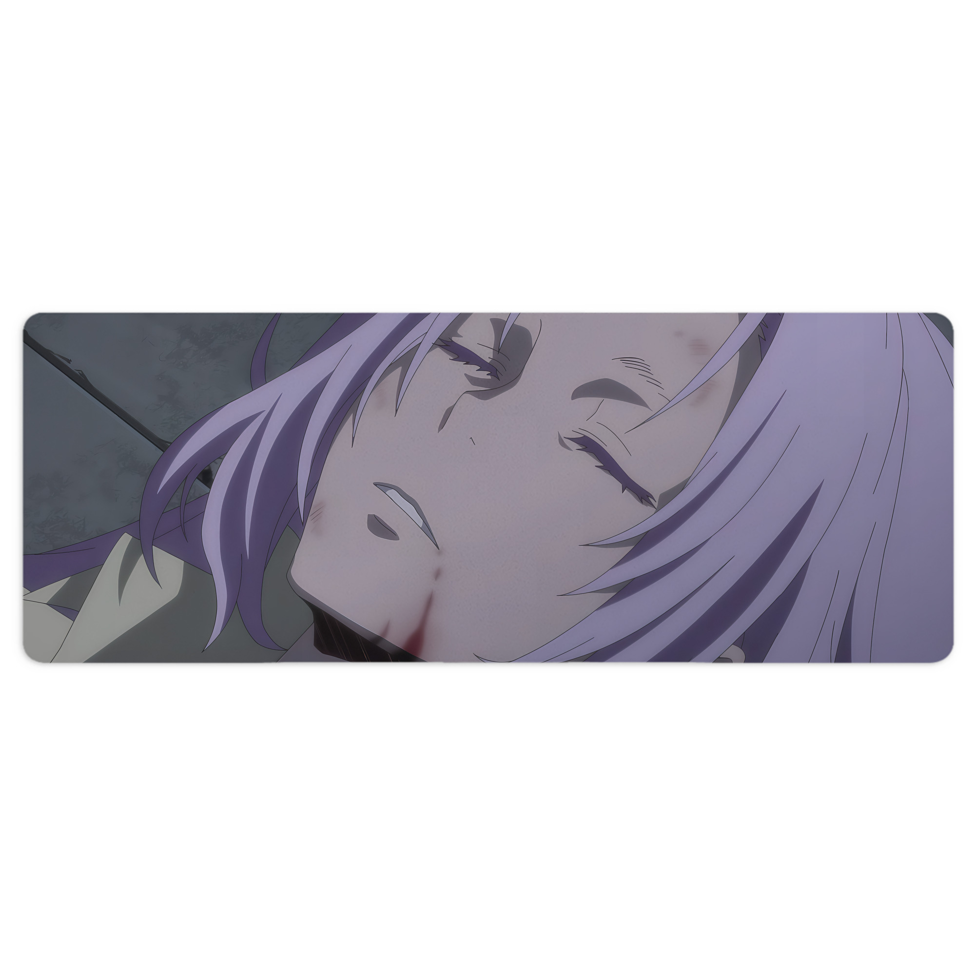 （画像用） 転スラ Regarding Reincarnated to Slime ステッチ加工 大判デスクマット／滑り止めマウスパッド