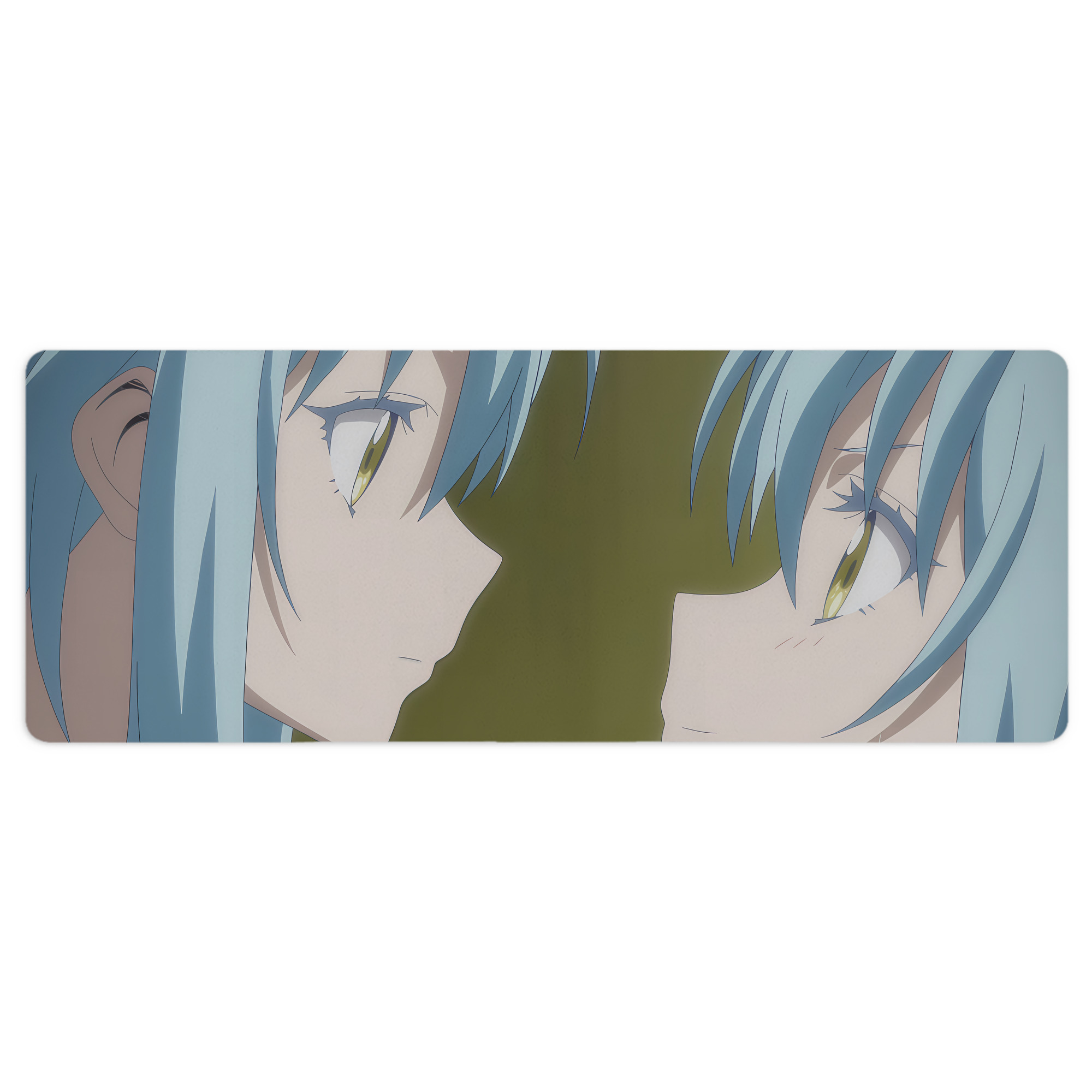 （画像用） 転スラ Regarding Reincarnated to Slime ステッチ加工 大判デスクマット／滑り止めマウスパッド