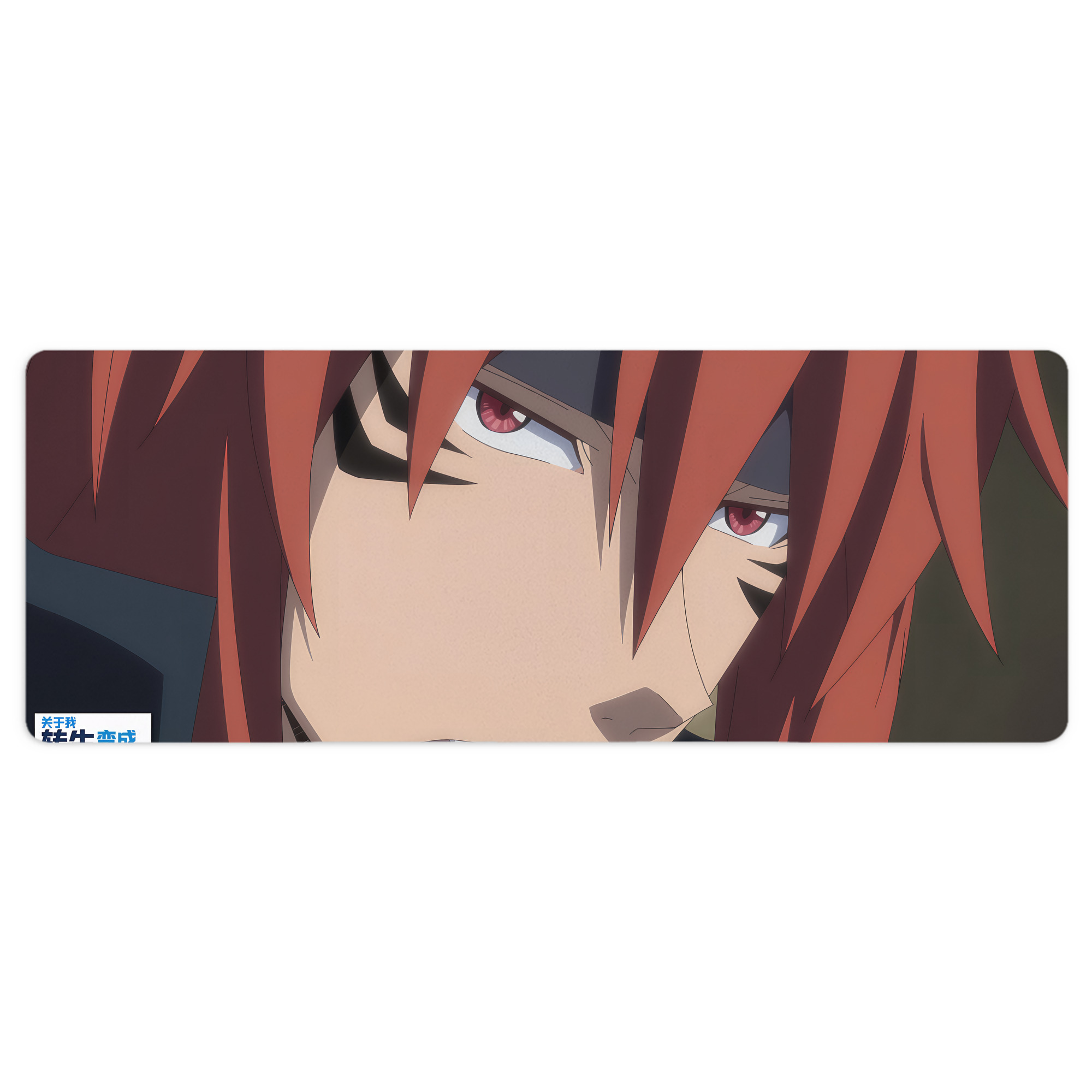 （画像用） 転スラ Regarding Reincarnated to Slime ステッチ加工 大判デスクマット／滑り止めマウスパッド