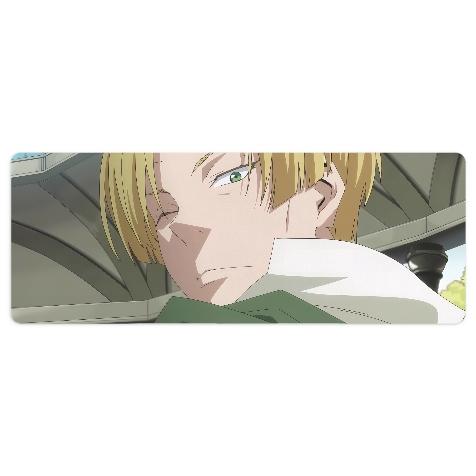 （画像用） 転スラ Regarding Reincarnated to Slime ステッチ加工 大判デスクマット／滑り止めマウスパッド