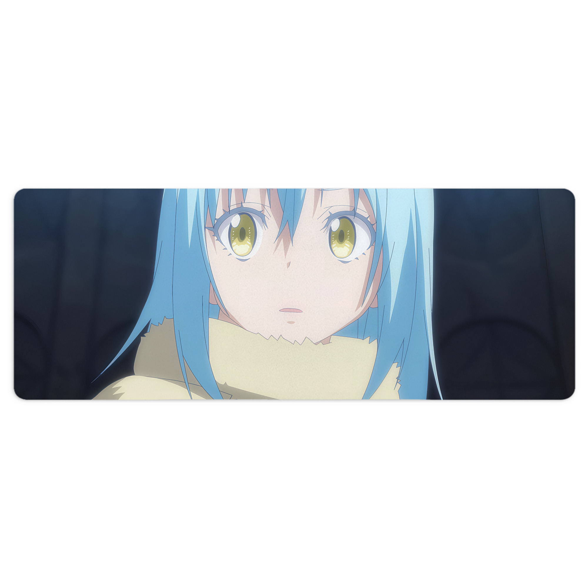 （画像用） 転スラ Regarding Reincarnated to Slime ステッチ加工 大判デスクマット／滑り止めマウスパッド
