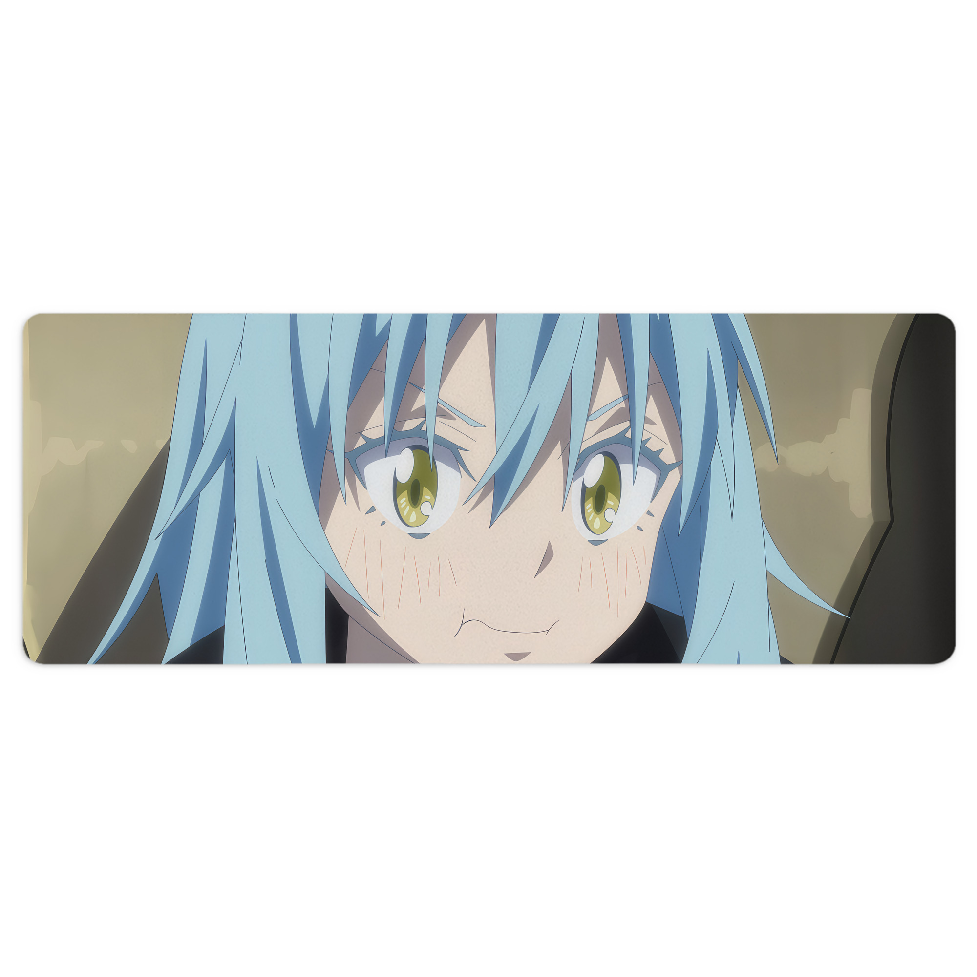 （画像用） 転スラ Regarding Reincarnated to Slime ステッチ加工 大判デスクマット／滑り止めマウスパッド