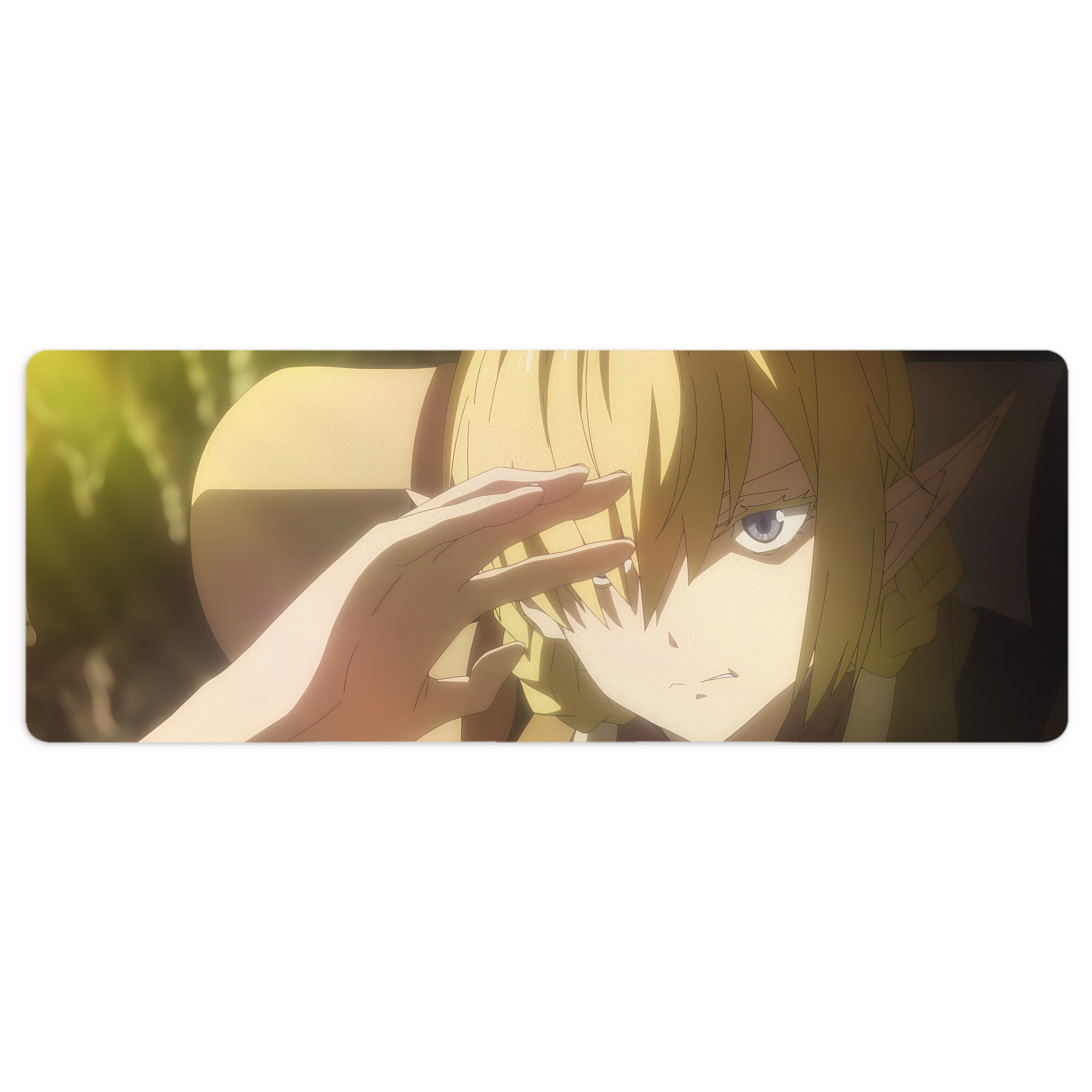（画像用） 転スラ Regarding Reincarnated to Slime ステッチ加工 大判デスクマット／滑り止めマウスパッド