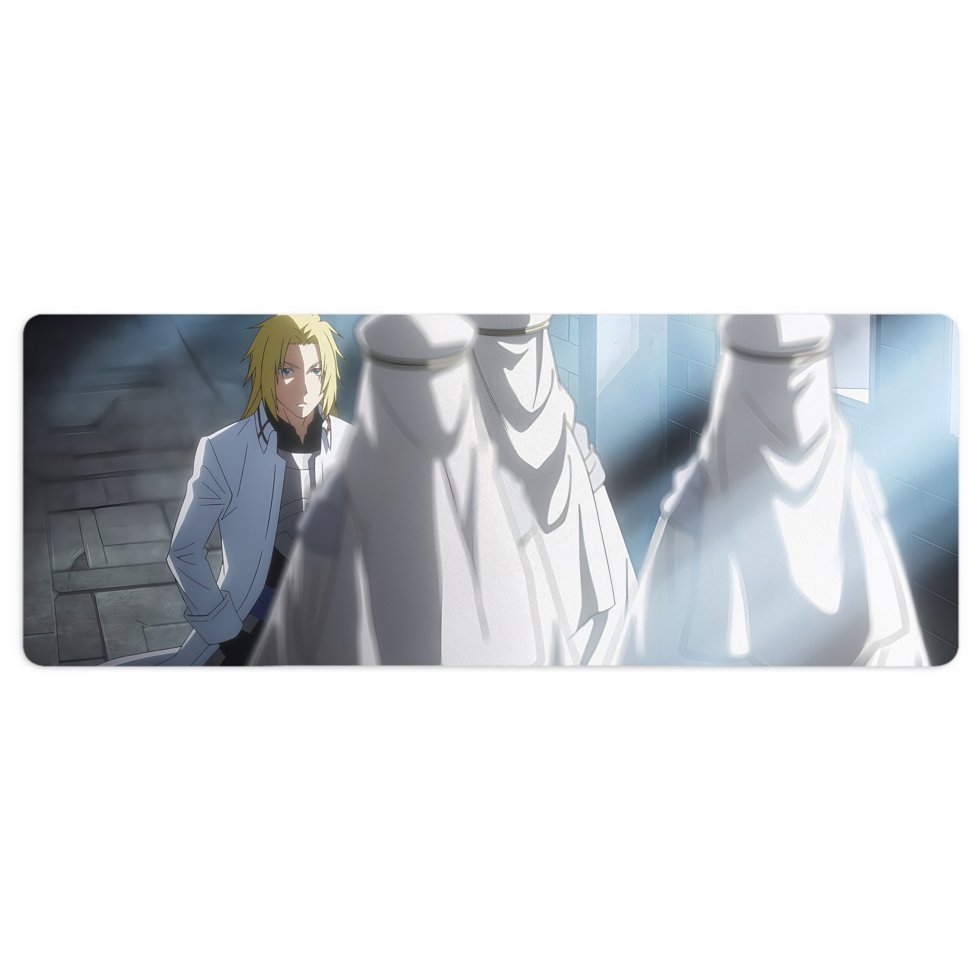 （画像用） 転スラ Regarding Reincarnated to Slime ステッチ加工 大判デスクマット／滑り止めマウスパッド