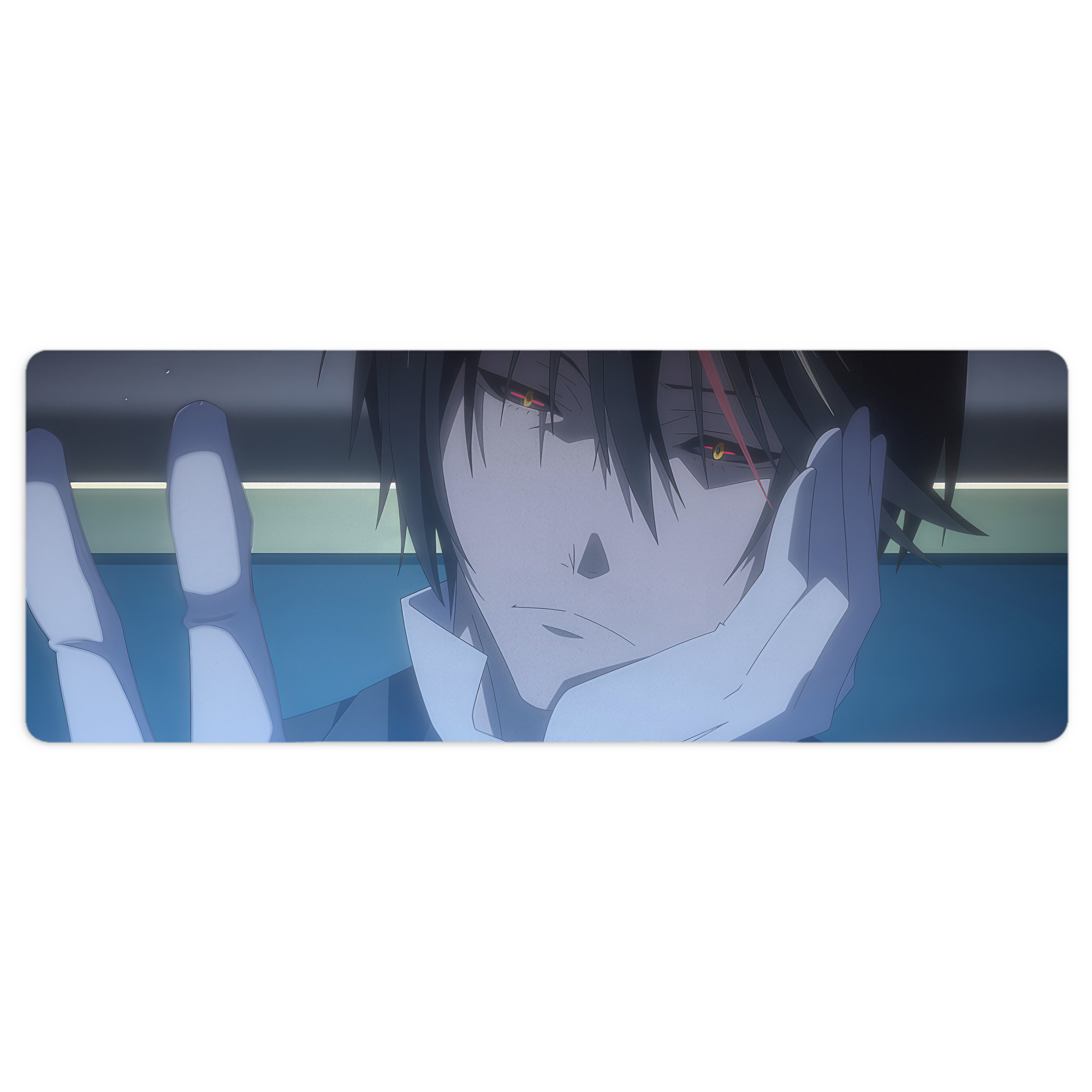 （画像用） 転スラ Regarding Reincarnated to Slime ステッチ加工 大判デスクマット／滑り止めマウスパッド