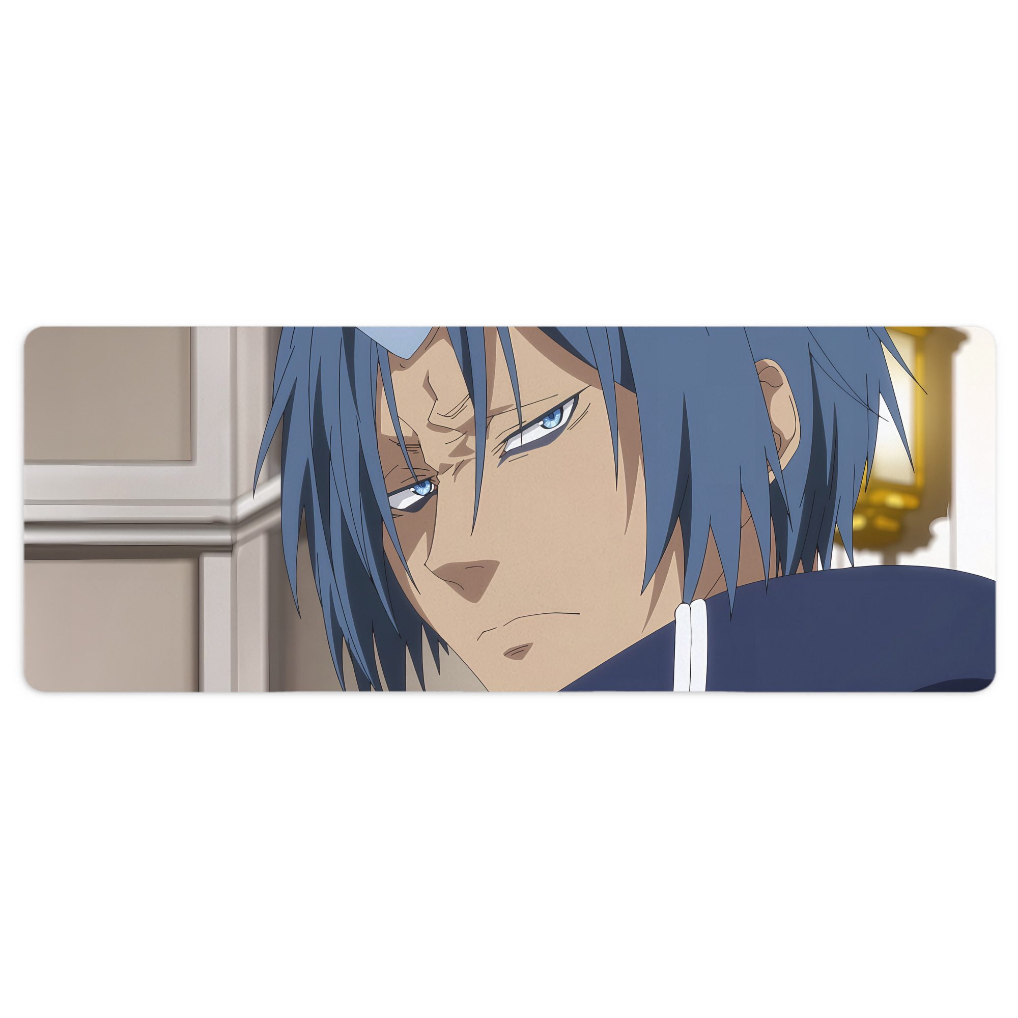 （画像用） 転スラ Regarding Reincarnated to Slime ステッチ加工 大判デスクマット／滑り止めマウスパッド