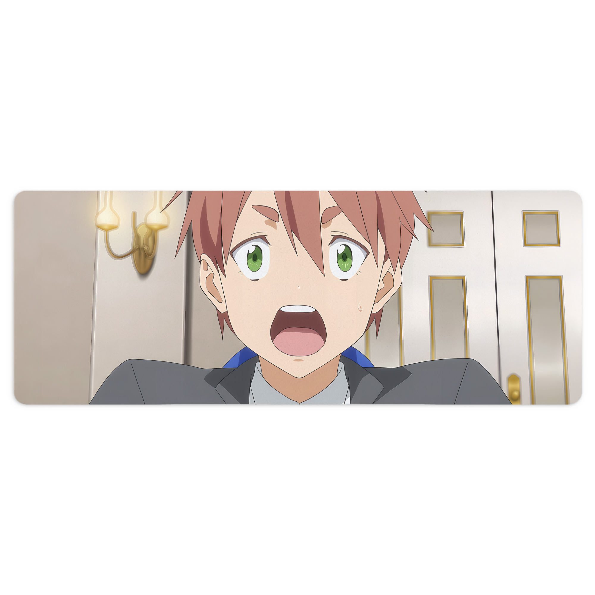 （画像用） 転スラ Regarding Reincarnated to Slime ステッチ加工 大判デスクマット／滑り止めマウスパッド