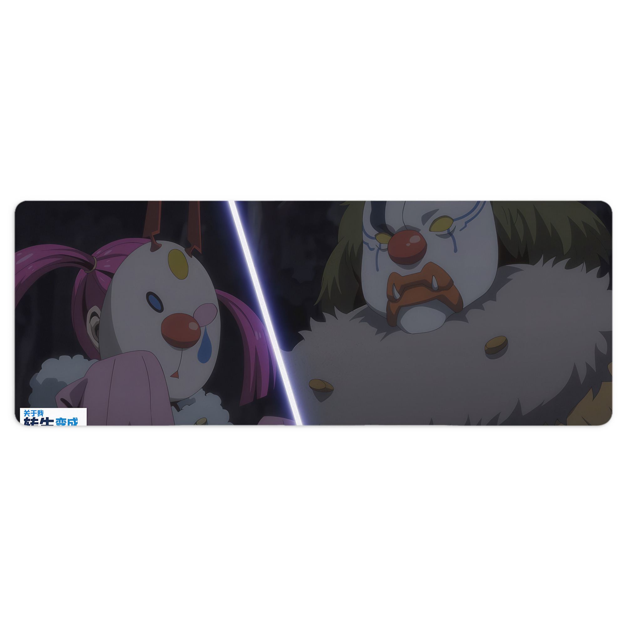 （画像用） 転スラ Regarding Reincarnated to Slime ステッチ加工 大判デスクマット／滑り止めマウスパッド