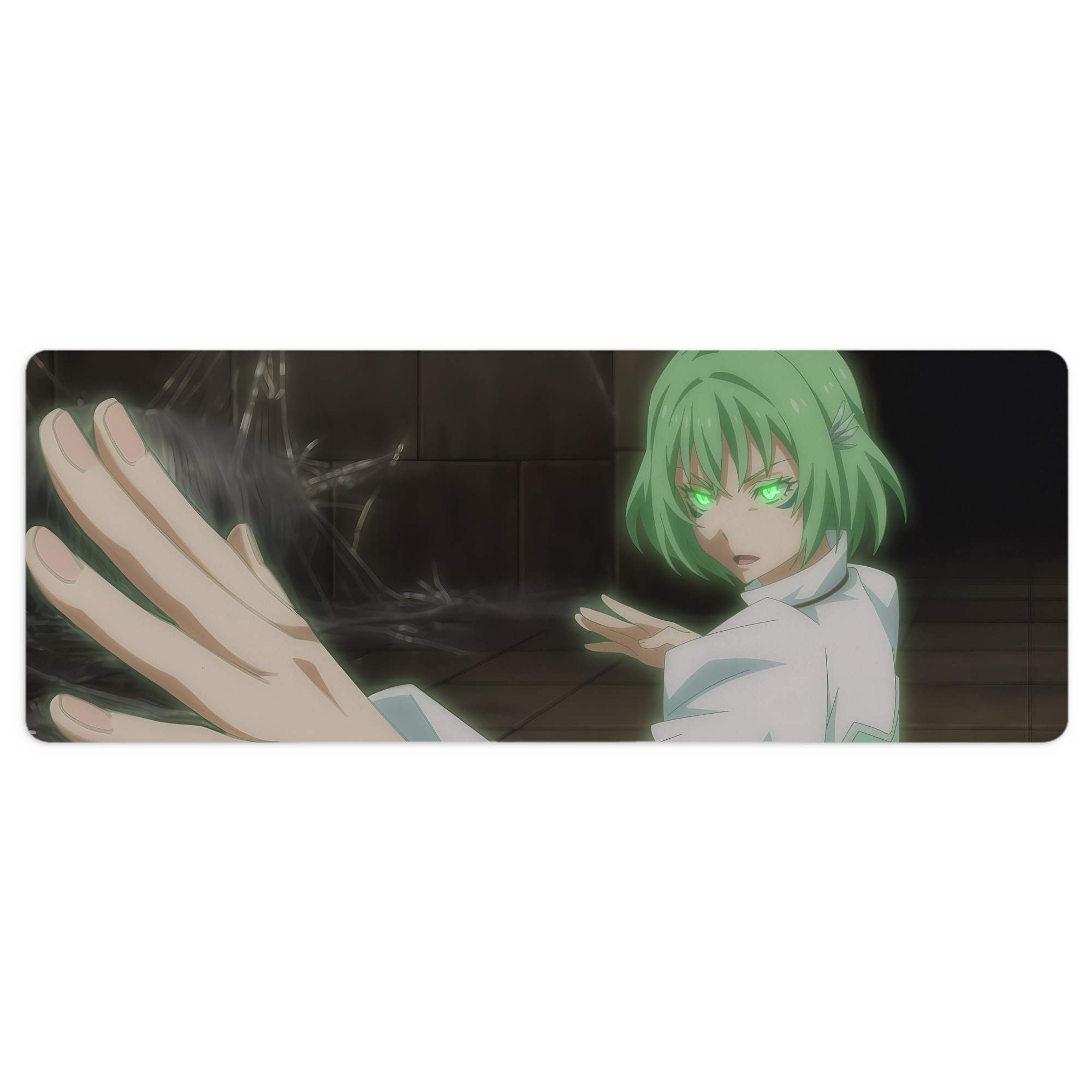 （画像用） 転スラ Regarding Reincarnated to Slime ステッチ加工 大判デスクマット／滑り止めマウスパッド