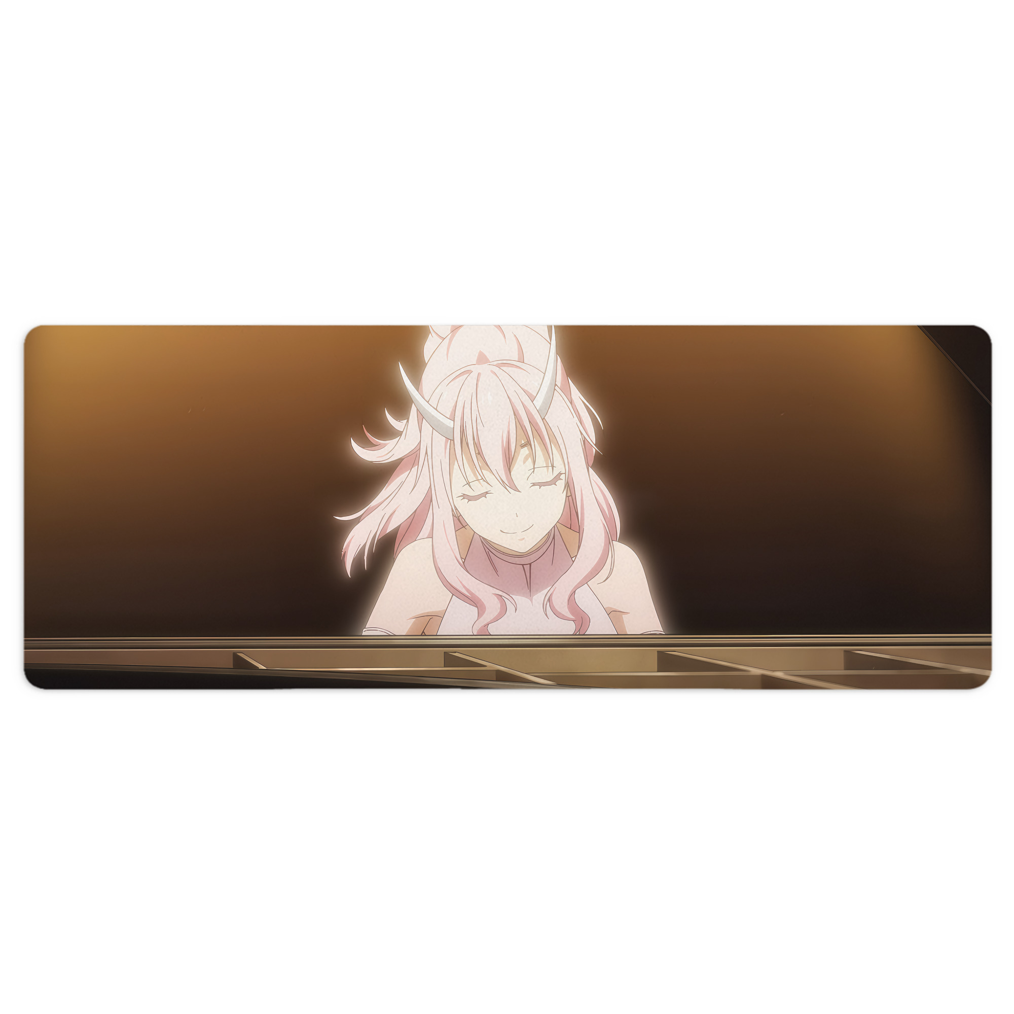（画像用） 転スラ Regarding Reincarnated to Slime ステッチ加工 大判デスクマット／滑り止めマウスパッド