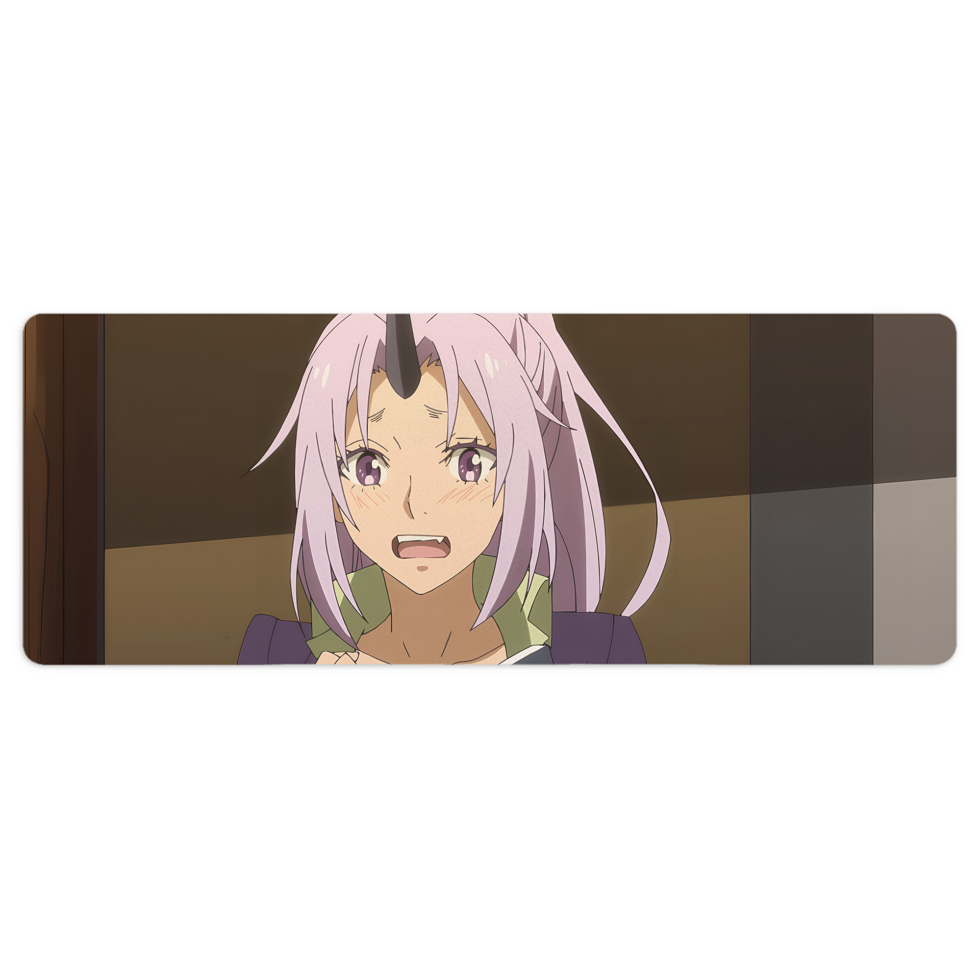 （画像用） 転スラ Regarding Reincarnated to Slime ステッチ加工 大判デスクマット／滑り止めマウスパッド