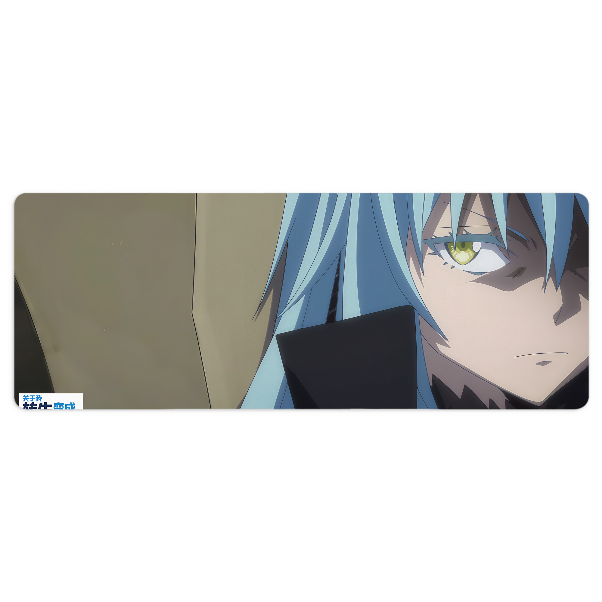 （画像用） 転スラ Regarding Reincarnated to Slime ステッチ加工 大判デスクマット／滑り止めマウスパッド