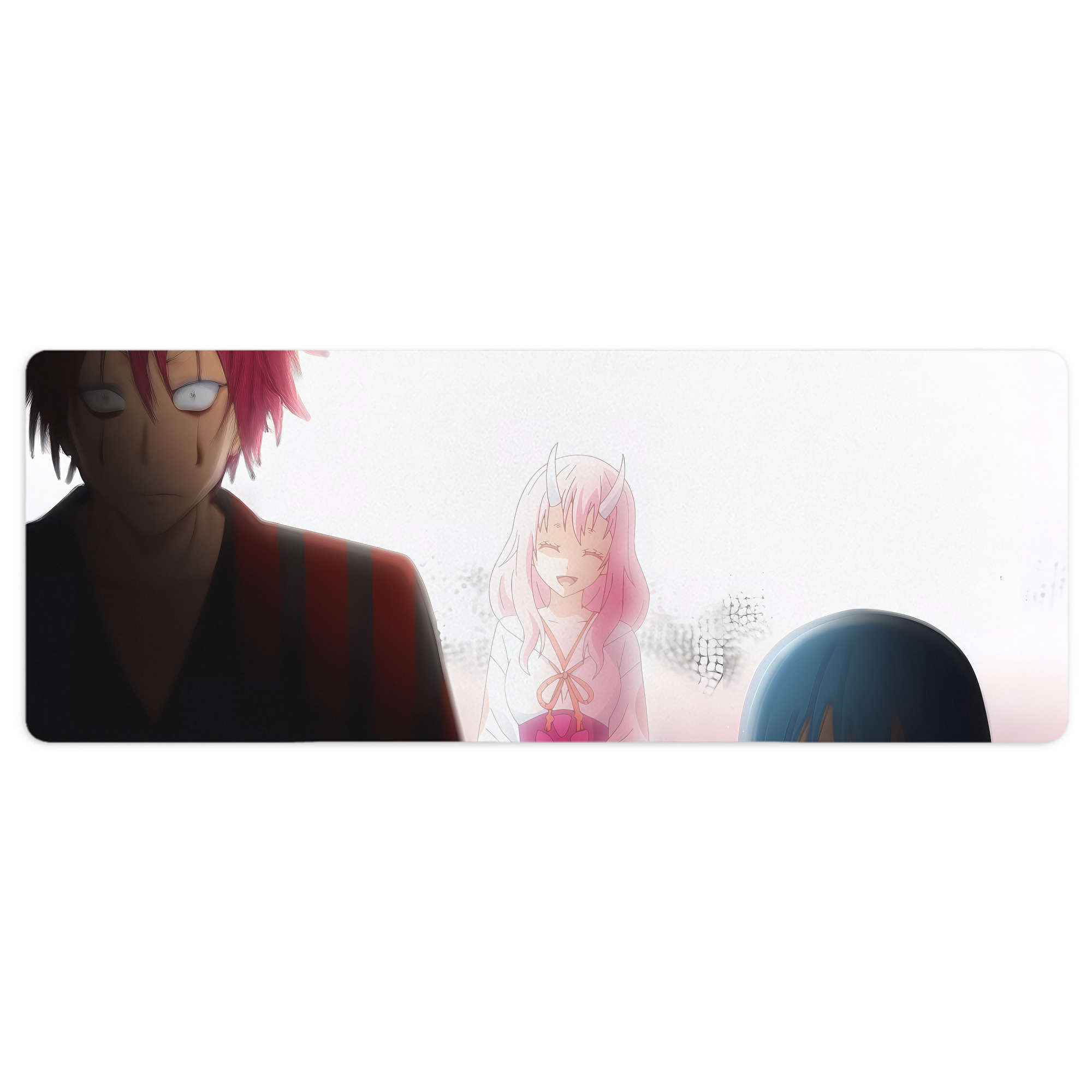 （画像用） 転スラ Regarding Reincarnated to Slime ステッチ加工 大判デスクマット／滑り止めマウスパッド