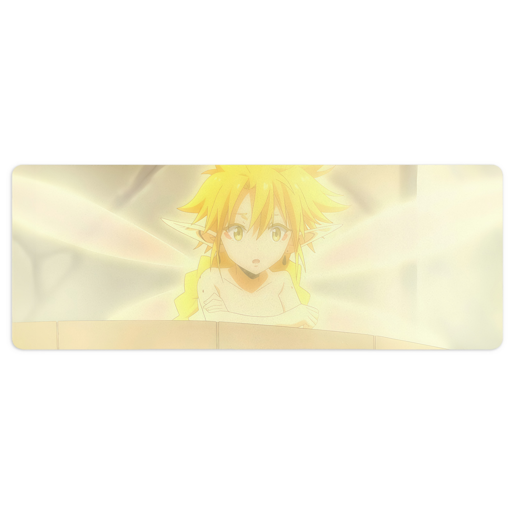 （画像用） 転スラ Regarding Reincarnated to Slime ステッチ加工 大判デスクマット／滑り止めマウスパッド