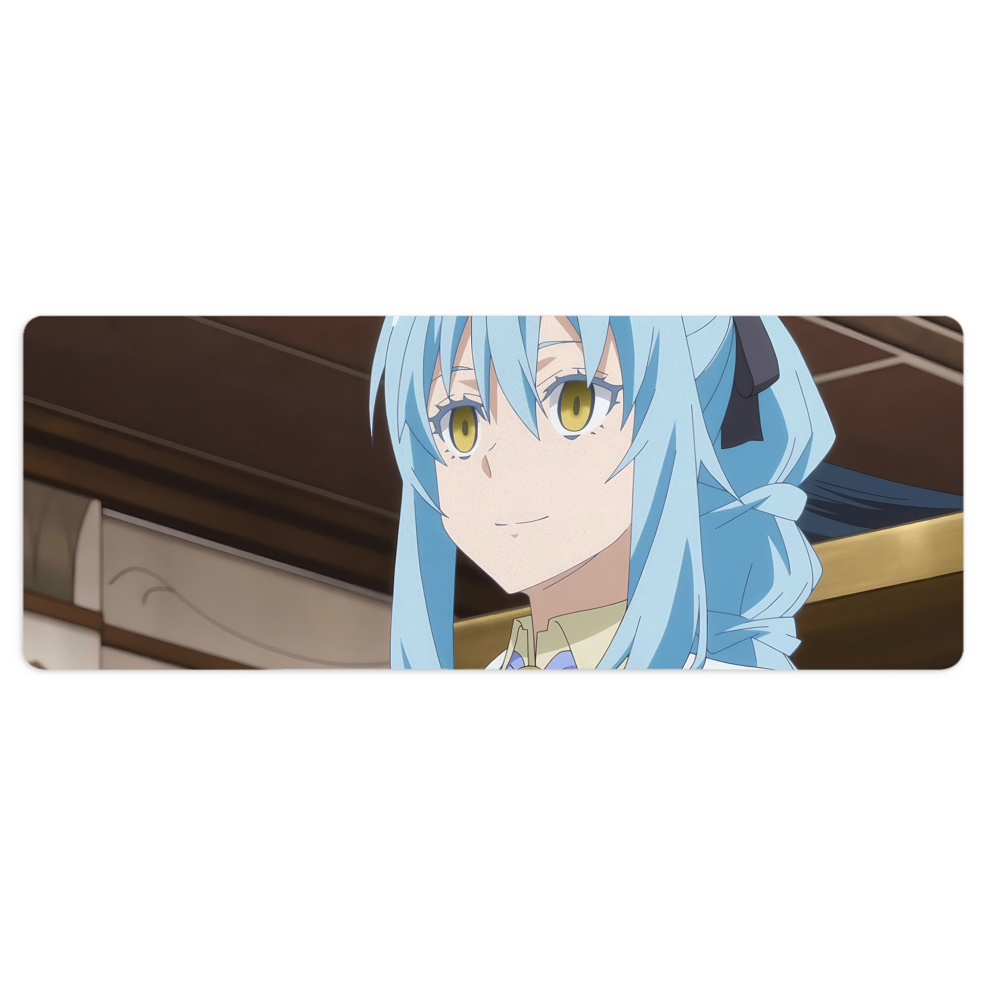（画像用） 転スラ Regarding Reincarnated to Slime ステッチ加工 大判デスクマット／滑り止めマウスパッド