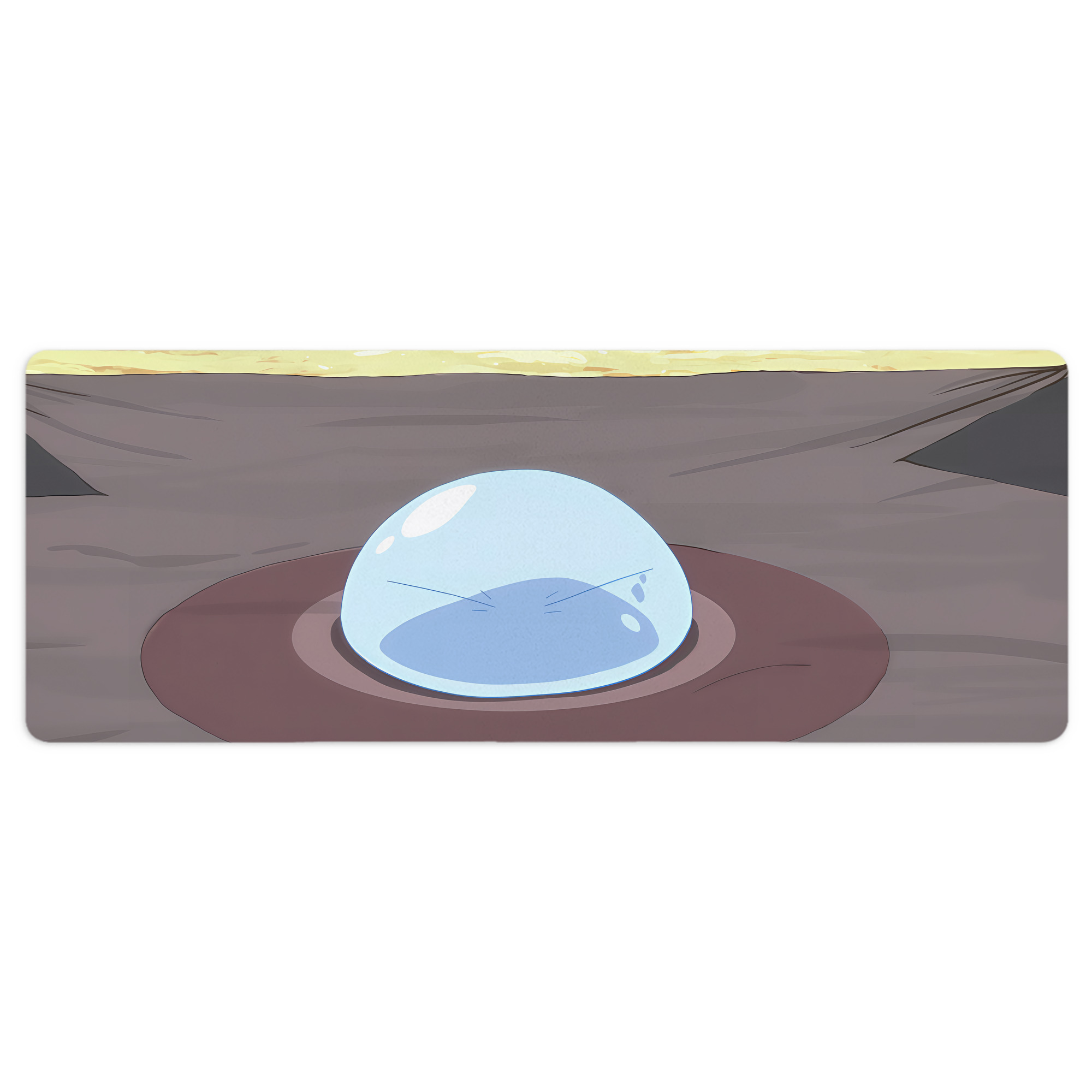 （画像用） 転スラ Regarding Reincarnated to Slime ステッチ加工 大判デスクマット／滑り止めマウスパッド