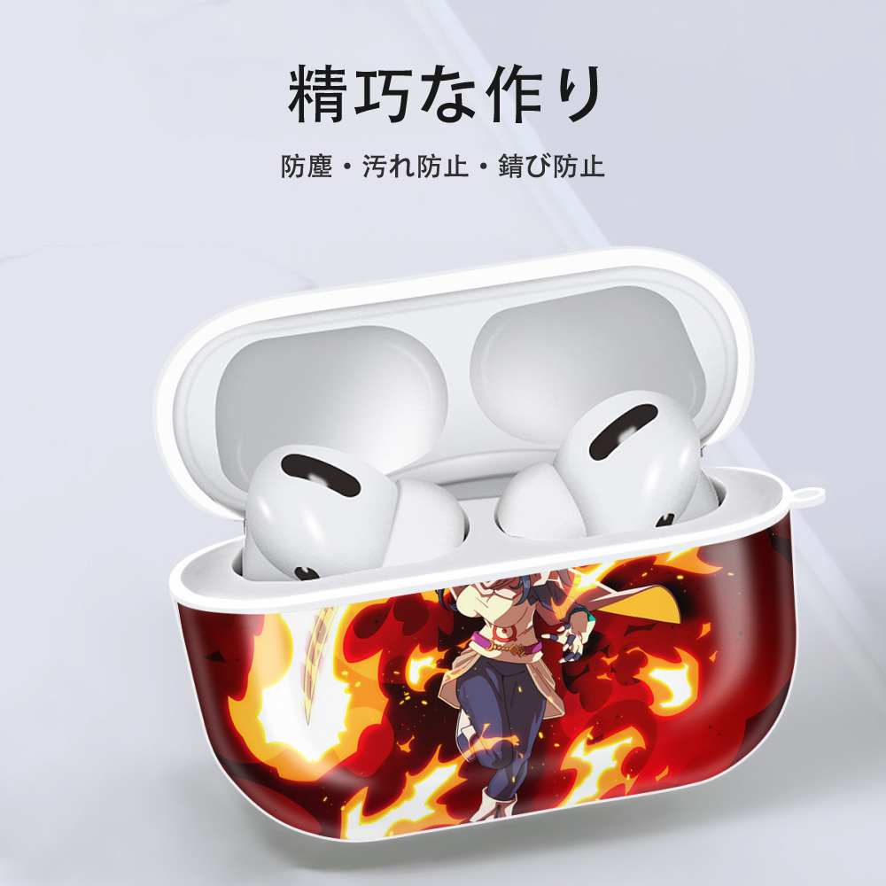 転スラ Regarding Reincarnated to Slime 【AirPods Pro用】ハードシェル保護ケース 耐衝撃・防指紋・カラビナ付き商品仕様