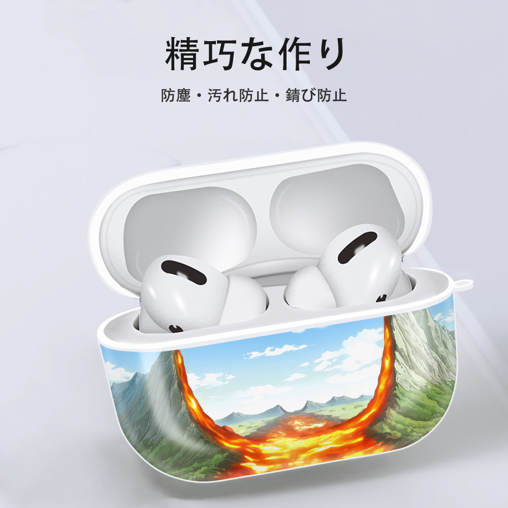 転スラ Regarding Reincarnated to Slime 【AirPods Pro用】ハードシェル保護ケース 耐衝撃・防指紋・カラビナ付き商品仕様