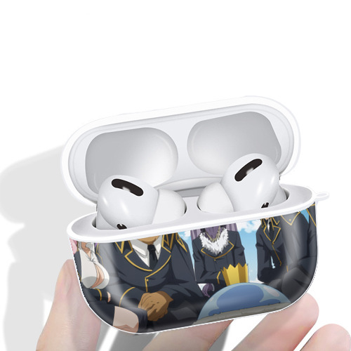 転スラ Regarding Reincarnated to Slime 【AirPods Pro用】ハードシェル保護ケース 耐衝撃・防指紋・カラビナ付き商品仕様