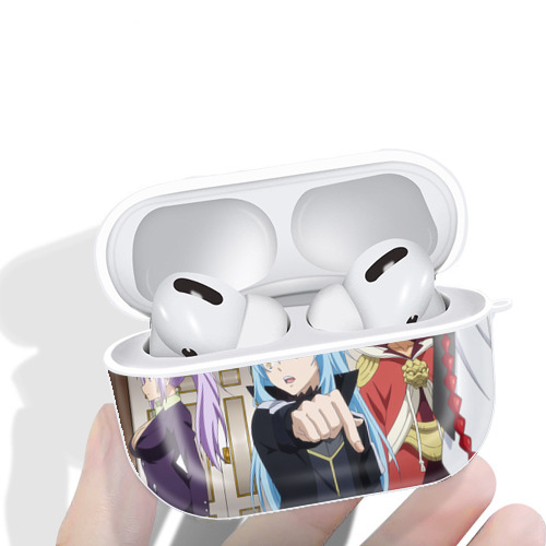 転スラ Regarding Reincarnated to Slime 【AirPods Pro用】ハードシェル保護ケース 耐衝撃・防指紋・カラビナ付き商品仕様