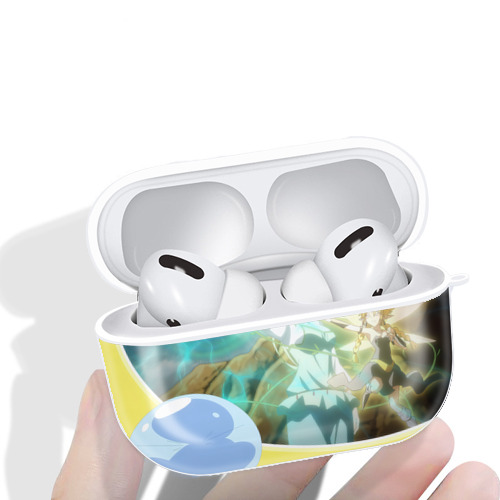 転スラ Regarding Reincarnated to Slime 【AirPods Pro用】ハードシェル保護ケース 耐衝撃・防指紋・カラビナ付き商品仕様