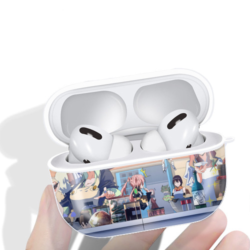 転スラ Regarding Reincarnated to Slime 【AirPods Pro用】ハードシェル保護ケース 耐衝撃・防指紋・カラビナ付き商品仕様