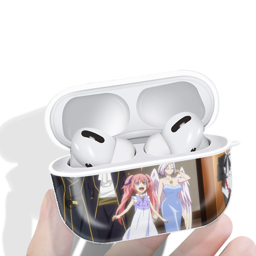 転スラ Regarding Reincarnated to Slime 【AirPods Pro用】ハードシェル保護ケース 耐衝撃・防指紋・カラビナ付き商品仕様