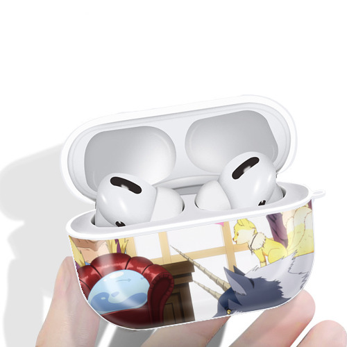 転スラ Regarding Reincarnated to Slime 【AirPods Pro用】ハードシェル保護ケース 耐衝撃・防指紋・カラビナ付き商品仕様