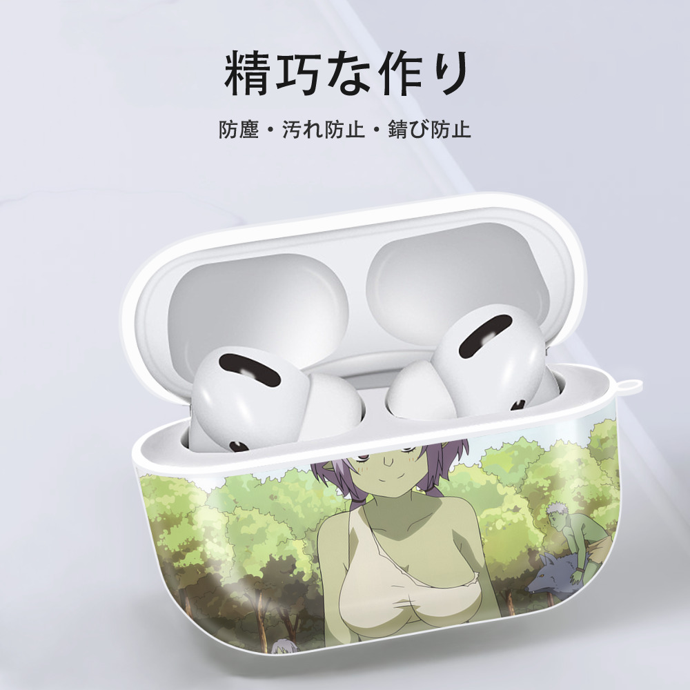 転スラ Regarding Reincarnated to Slime 【AirPods Pro用】ハードシェル保護ケース 耐衝撃・防指紋・カラビナ付き商品仕様