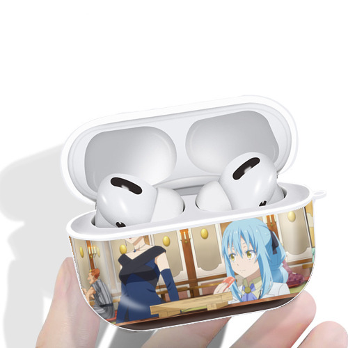 転スラ Regarding Reincarnated to Slime 【AirPods Pro用】ハードシェル保護ケース 耐衝撃・防指紋・カラビナ付き商品仕様
